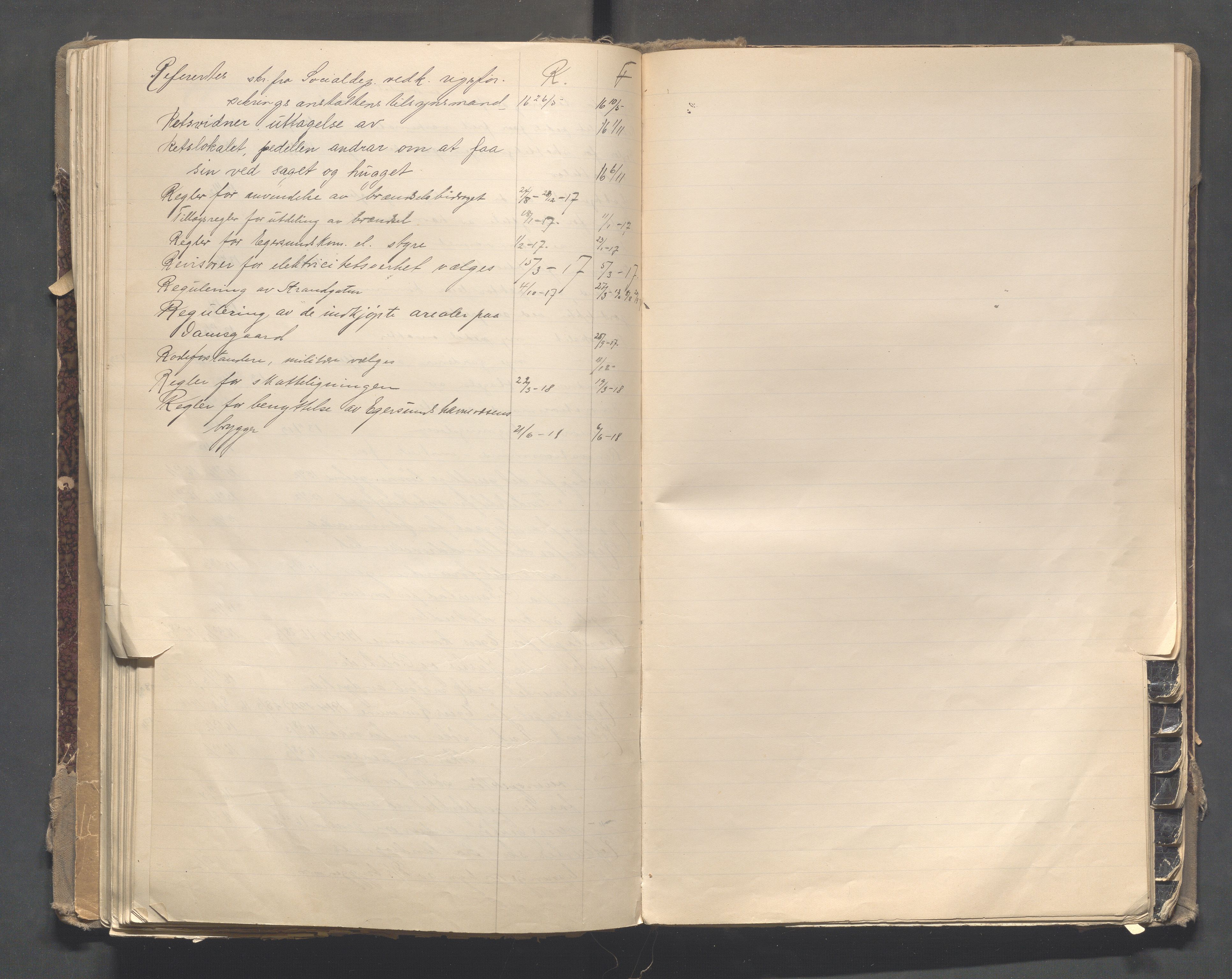 Egersund kommune (Ladested) - Formannskapet, IKAR/K-100502/C/Cb/L0002: Saksregister, 1880-1918, p. 99