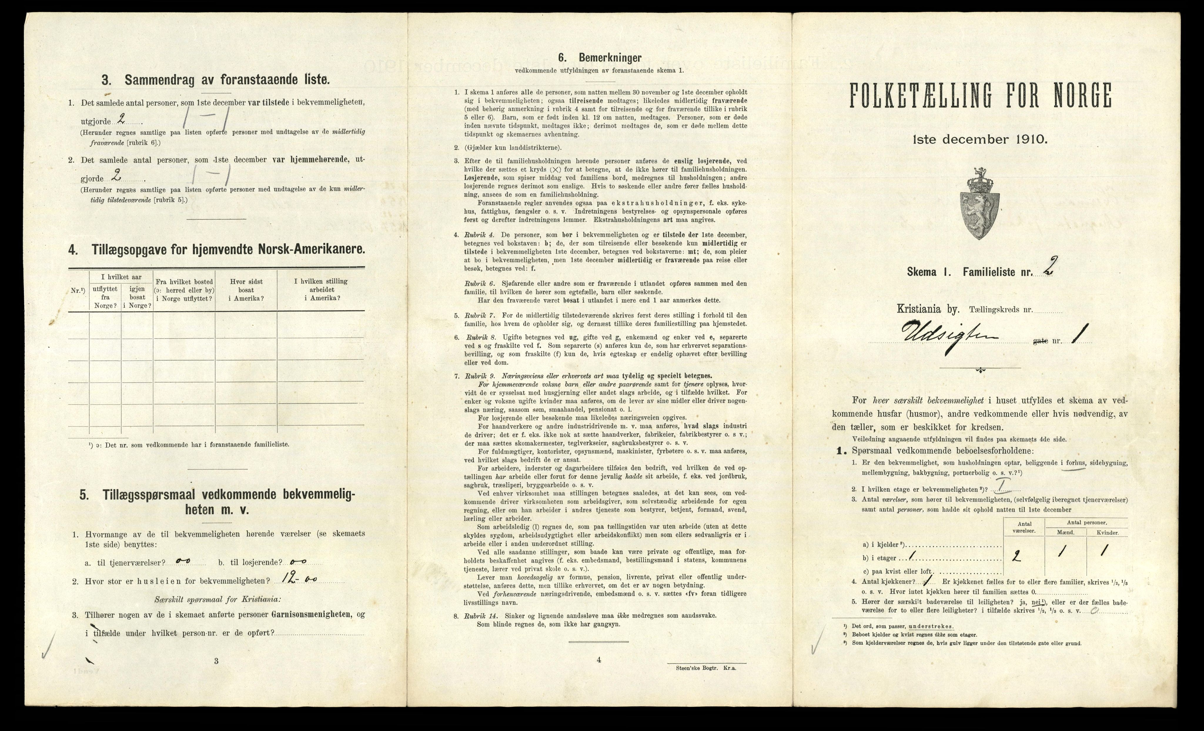 RA, 1910 census for Kristiania, 1910, p. 114059