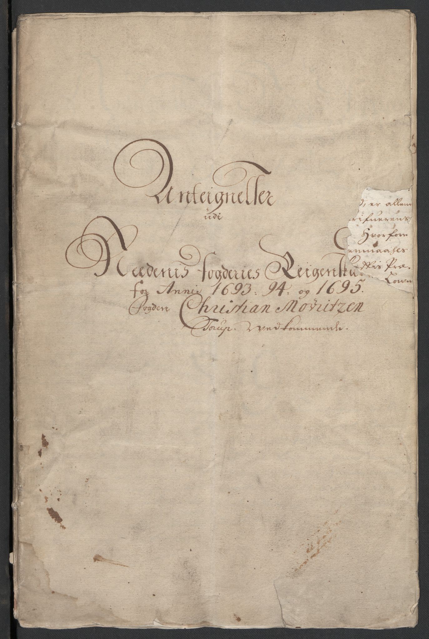 Rentekammeret inntil 1814, Reviderte regnskaper, Fogderegnskap, RA/EA-4092/R39/L2313: Fogderegnskap Nedenes, 1696-1697, p. 211