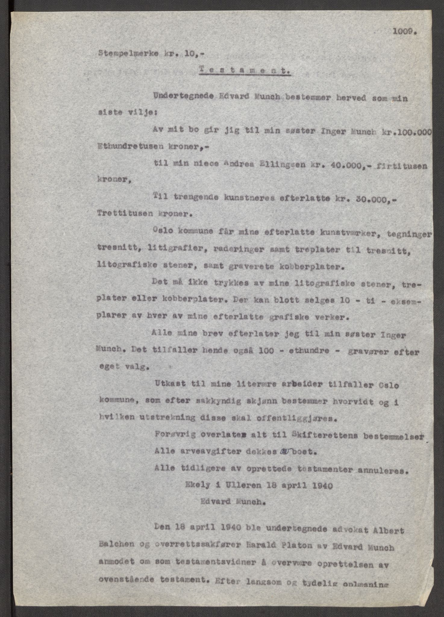Oslo skifterett, AV/SAO-A-10383/I/Id/L0004: Bomapper (sluttede bo), 1948, p. 438