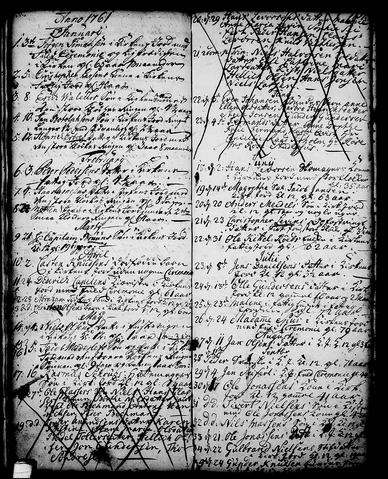 Skien kirkebøker, SAKO/A-302/G/Ga/L0001: Parish register (copy) no. 1, 1756-1791, p. 137