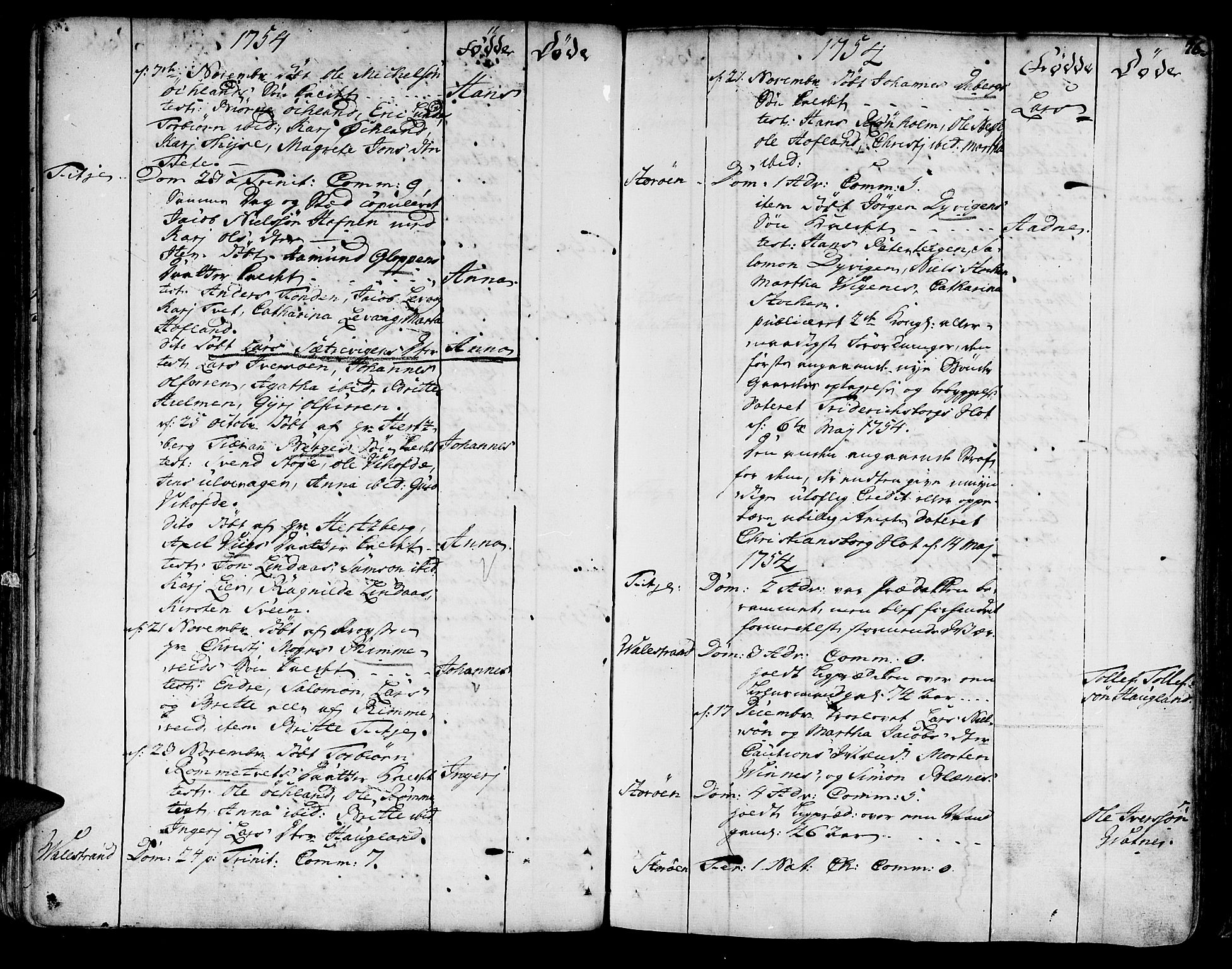 Stord sokneprestembete, AV/SAB-A-78201/H/Haa: Parish register (official) no. A 2, 1744-1777, p. 76