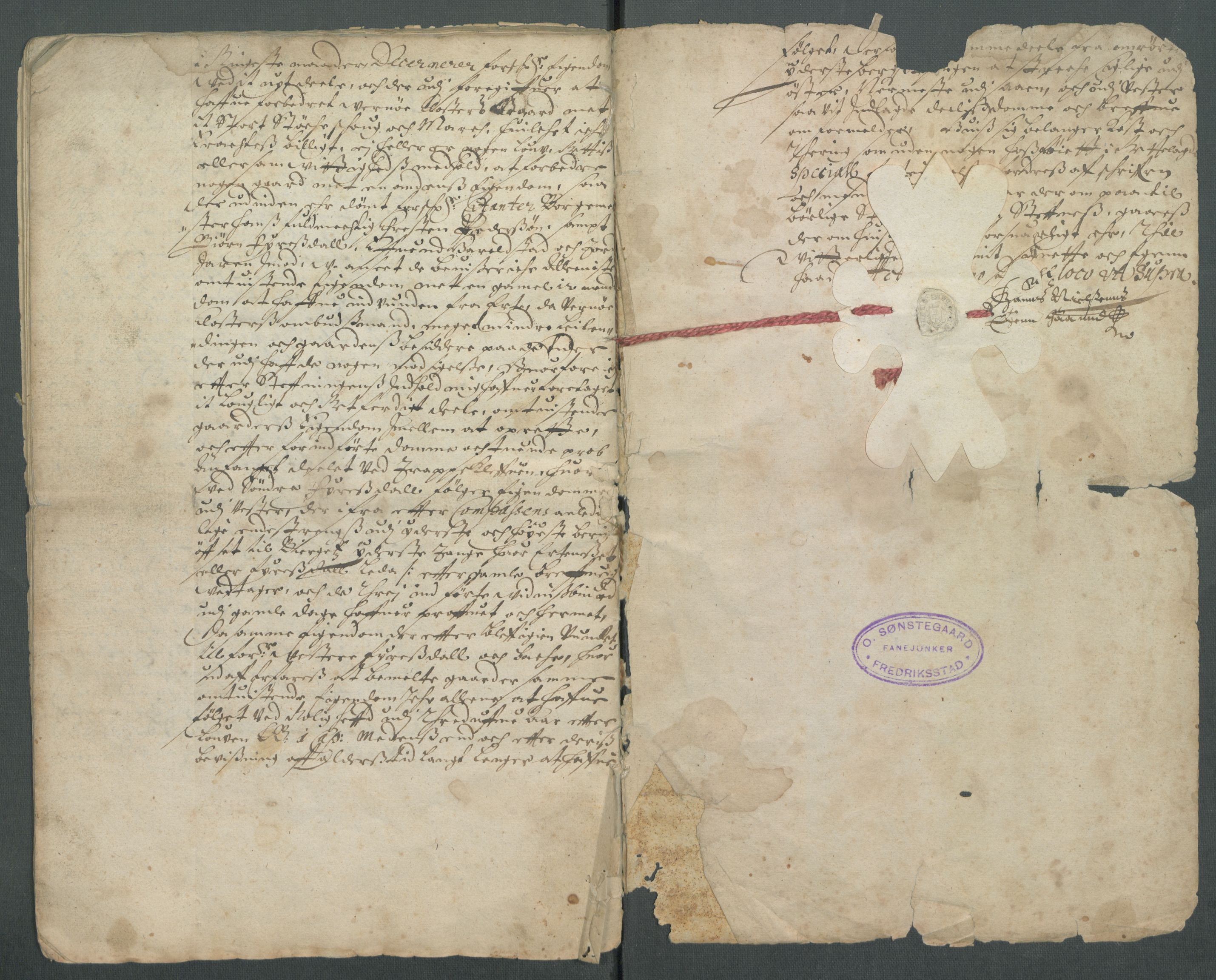 Riksarkivets diplomsamling, AV/RA-EA-5965/F02/L0166: Dokumenter, 1654-1656, p. 218