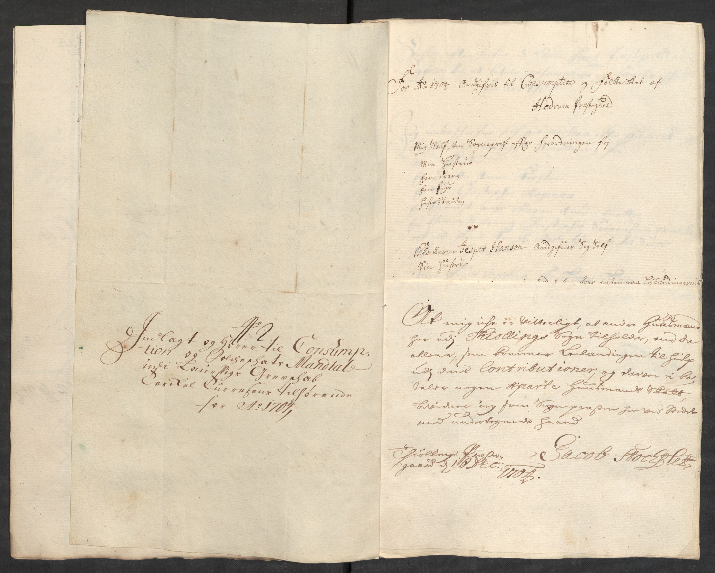 Rentekammeret inntil 1814, Reviderte regnskaper, Fogderegnskap, AV/RA-EA-4092/R33/L1978: Fogderegnskap Larvik grevskap, 1704-1705, p. 156