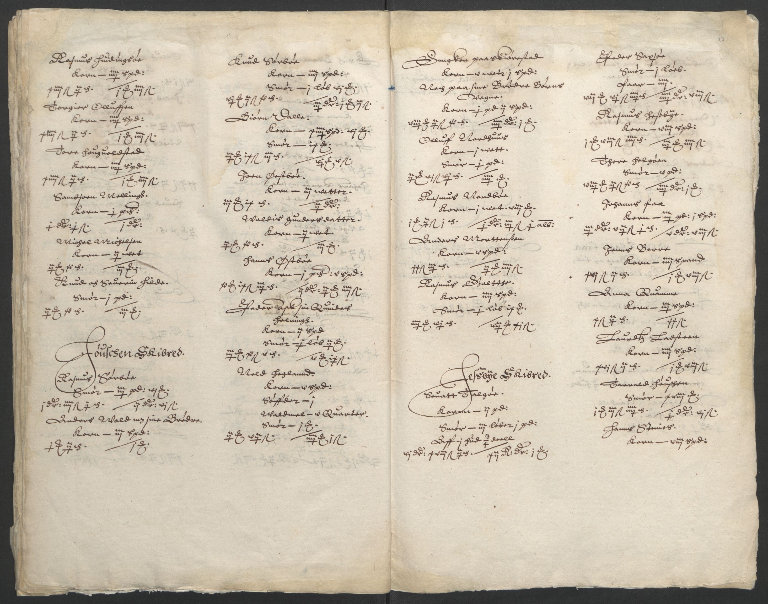 Stattholderembetet 1572-1771, AV/RA-EA-2870/Ek/L0010/0002: Jordebøker til utlikning av rosstjeneste 1624-1626: / Odelsjordebøker for Stavanger len, 1624-1626, p. 92