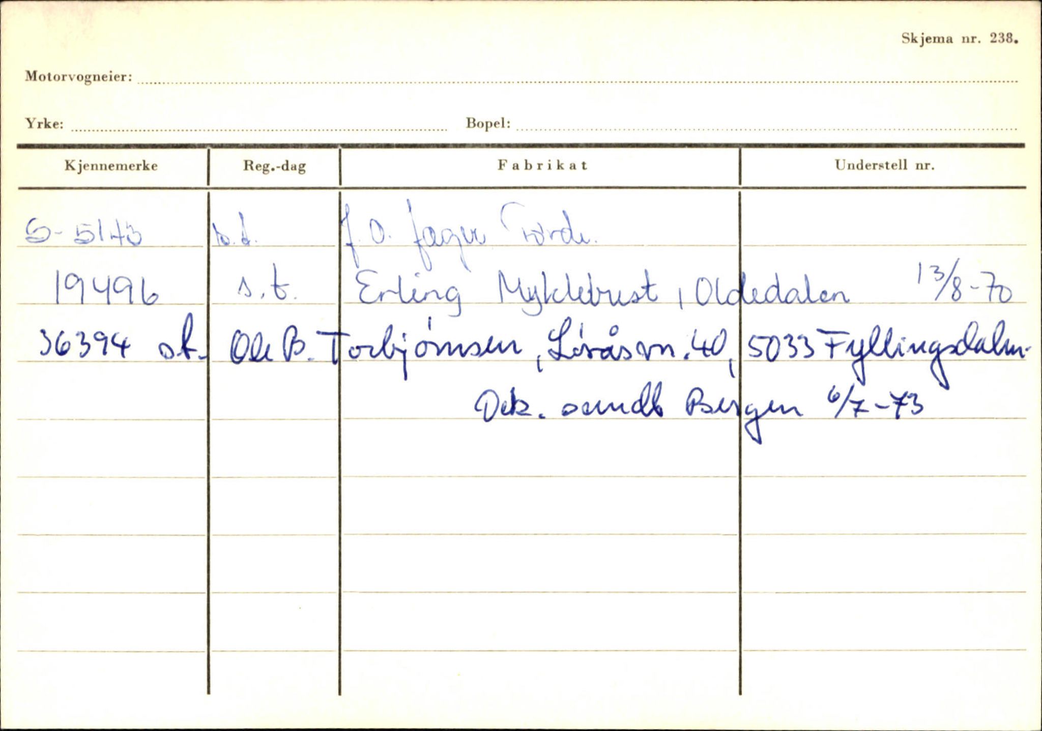 Statens vegvesen, Sogn og Fjordane vegkontor, AV/SAB-A-5301/4/F/L0132: Eigarregister Askvoll A-Å. Balestrand A-Å, 1945-1975, p. 2026