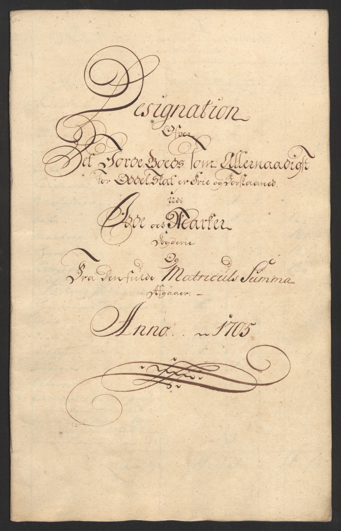 Rentekammeret inntil 1814, Reviderte regnskaper, Fogderegnskap, RA/EA-4092/R01/L0017: Fogderegnskap Idd og Marker, 1704-1706, p. 289