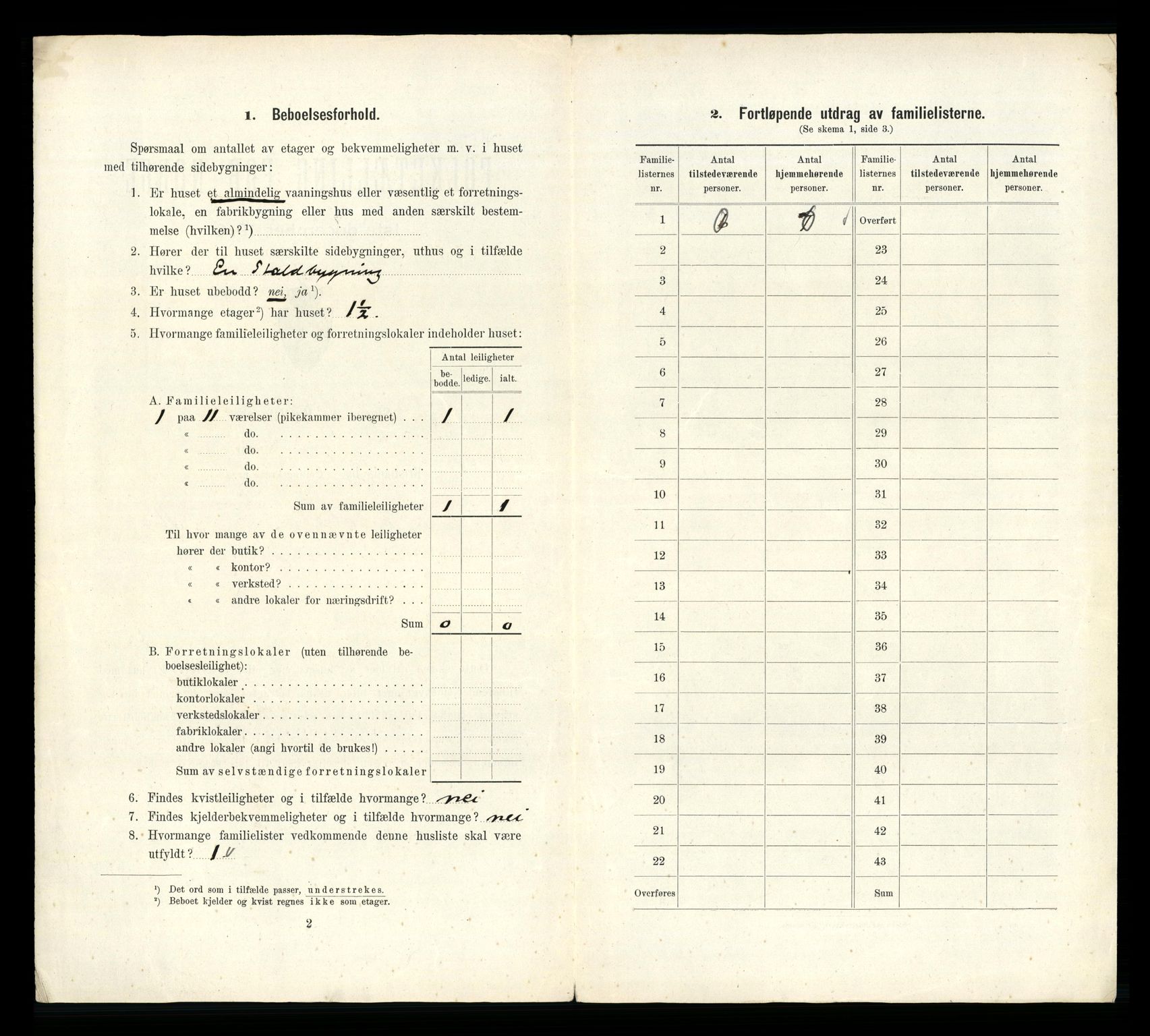 RA, 1910 census for Kristiania, 1910, p. 69516