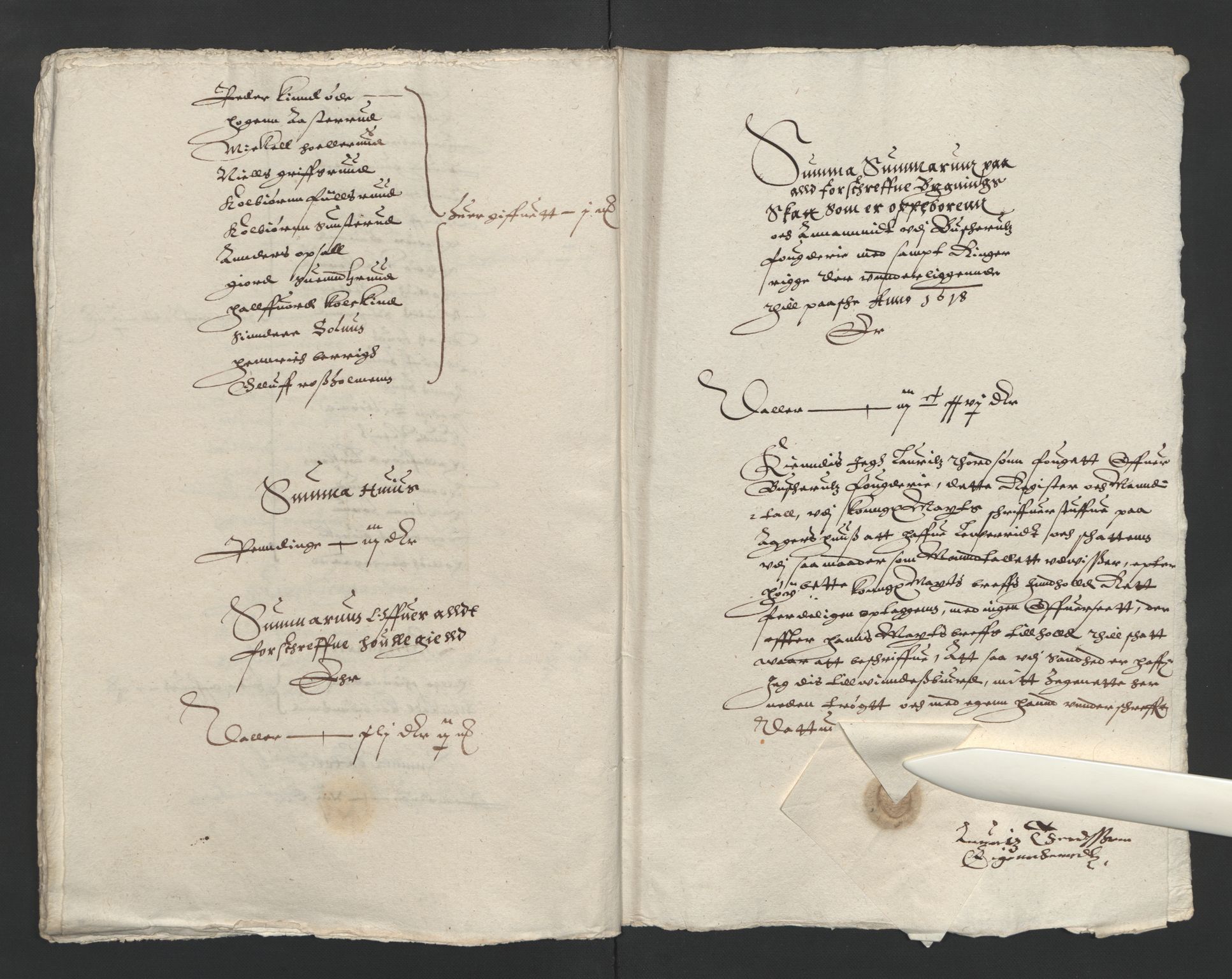 Rentekammeret inntil 1814, Reviderte regnskaper, Lensregnskaper, RA/EA-5023/R/Rb/Rba/L0045: Akershus len, 1616-1618