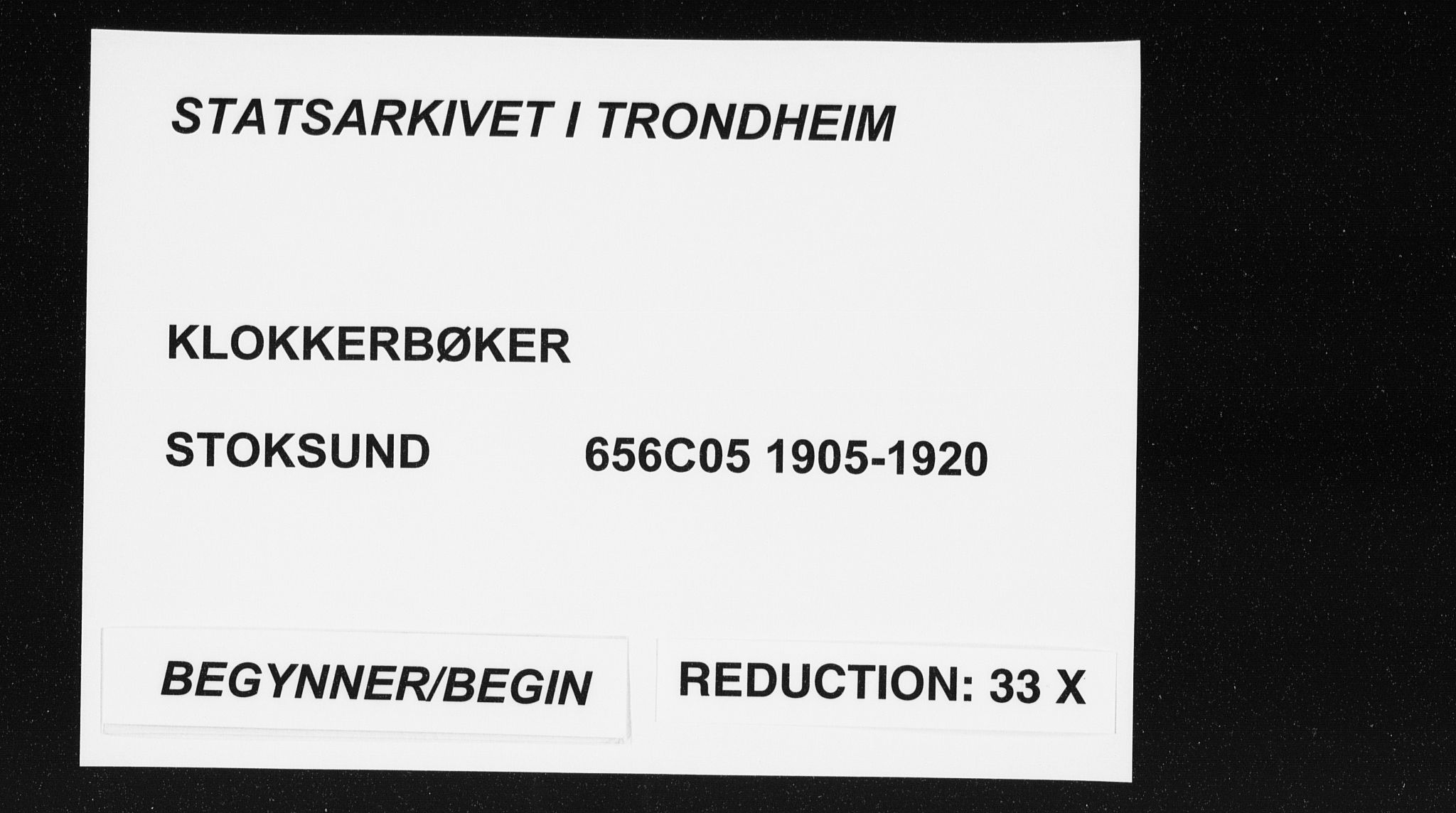 Ministerialprotokoller, klokkerbøker og fødselsregistre - Sør-Trøndelag, SAT/A-1456/656/L0699: Parish register (copy) no. 656C05, 1905-1920