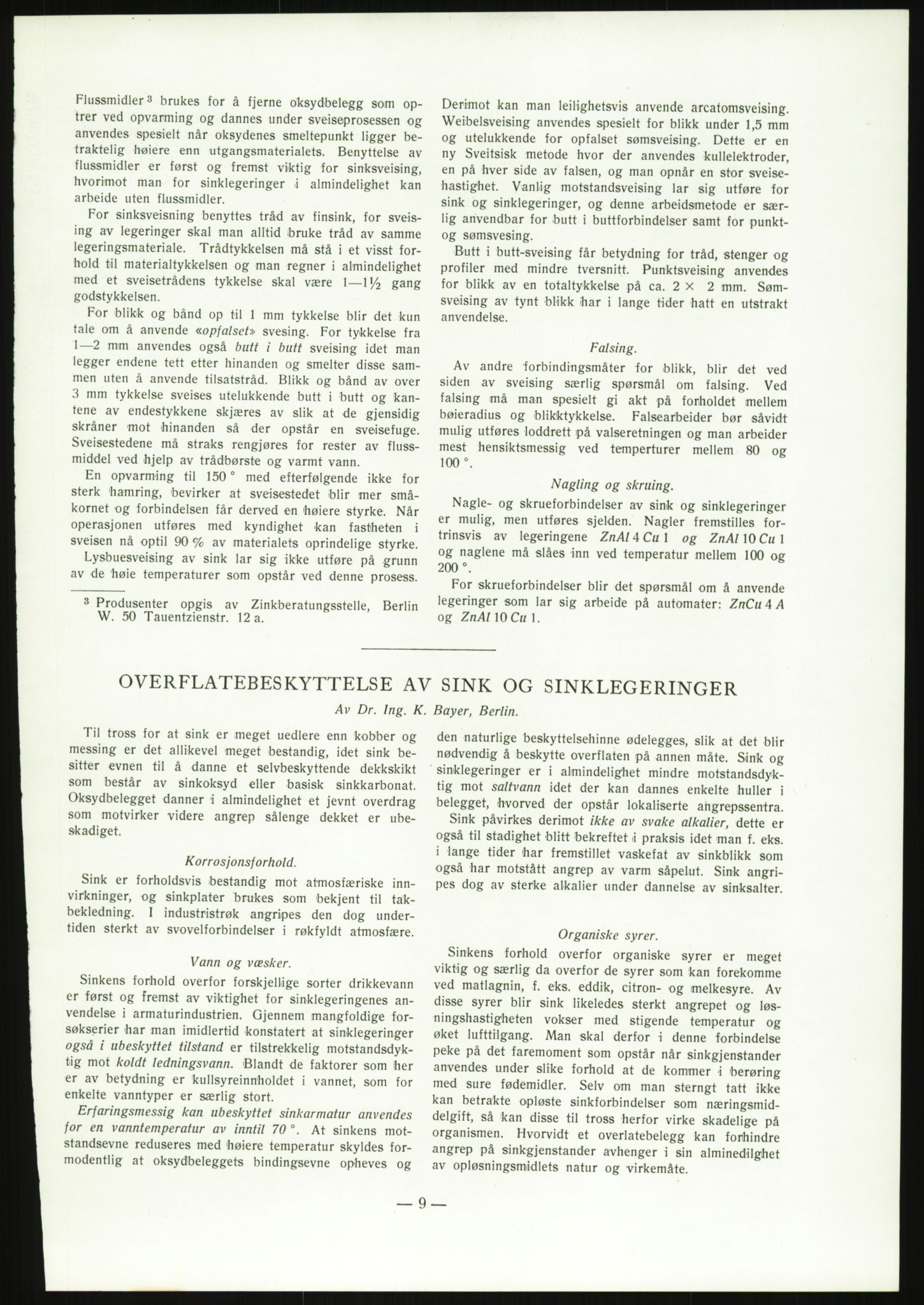 Direktoratet for industriforsyning, Sekretariatet, AV/RA-S-4153/D/Df/L0054: 9. Metallkontoret, 1940-1945, p. 1579