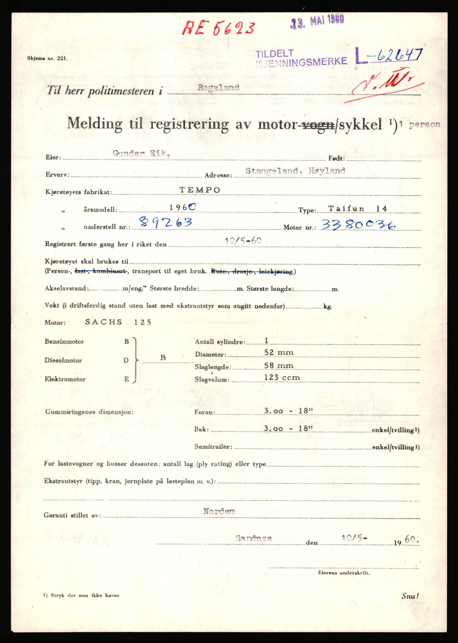 Stavanger trafikkstasjon, SAST/A-101942/0/F/L0062: L-62000 - L-62699, 1930-1971, p. 2183