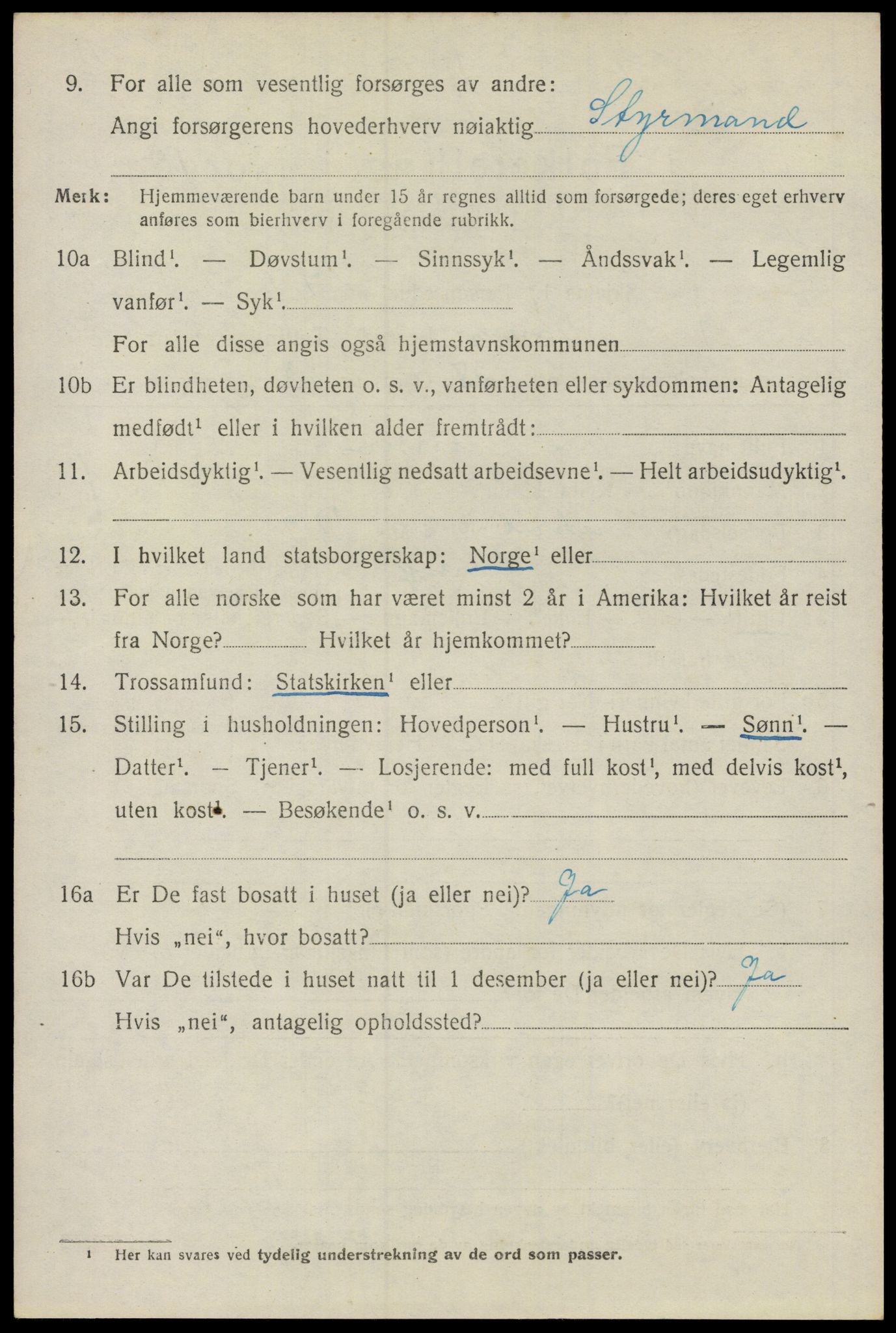 SAO, 1920 census for Onsøy, 1920, p. 14765