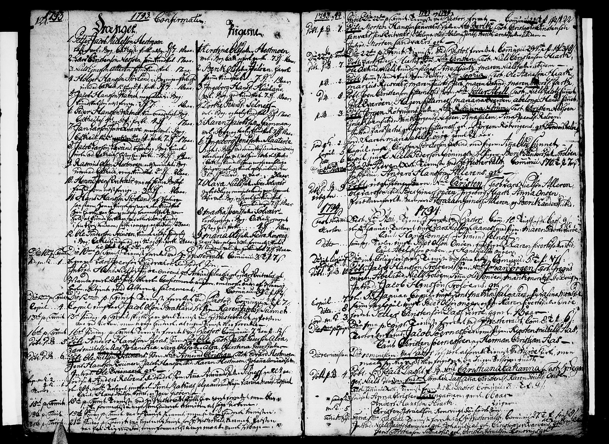 Ministerialprotokoller, klokkerbøker og fødselsregistre - Nordland, AV/SAT-A-1459/839/L0563: Parish register (official) no. 839A01 /1, 1767-1824, p. 121-122