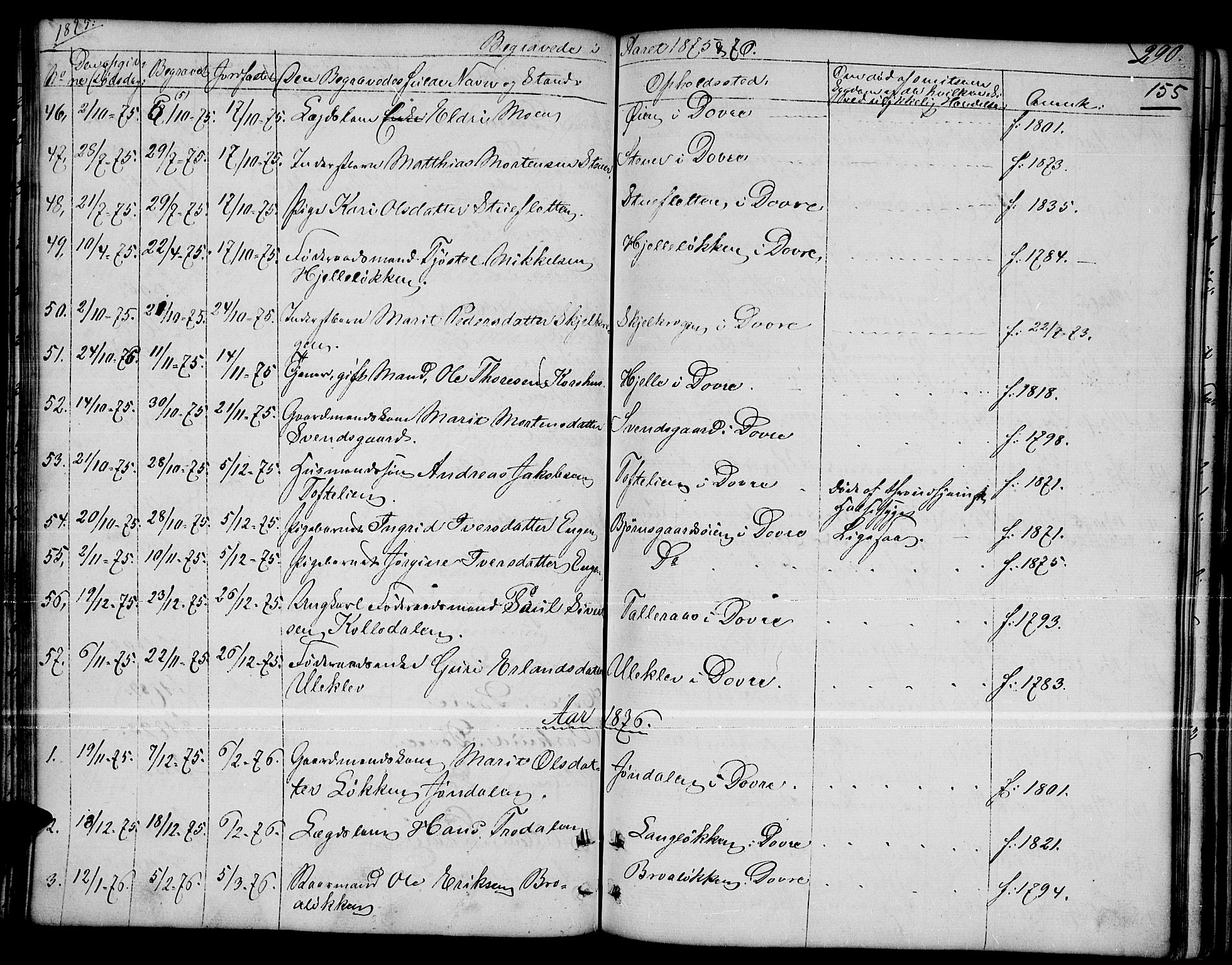 Dovre prestekontor, SAH/PREST-066/H/Ha/Hab/L0001: Parish register (copy) no. 1, 1862-1880, p. 290
