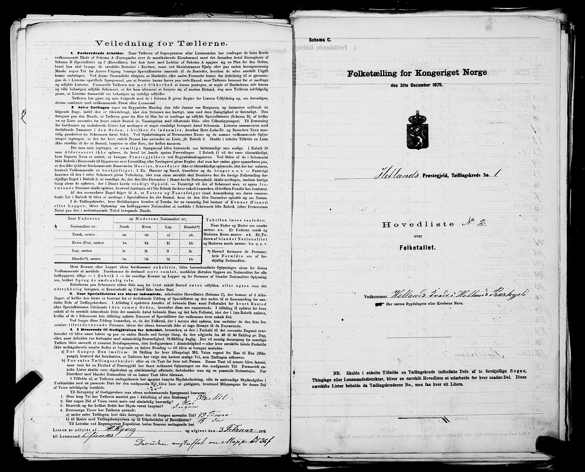 SAST, 1875 census for 1126P Hetland, 1875, p. 14