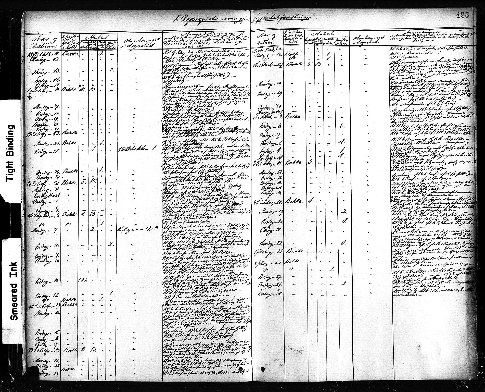 Ministerialprotokoller, klokkerbøker og fødselsregistre - Sør-Trøndelag, SAT/A-1456/604/L0189: Parish register (official) no. 604A10, 1878-1892, p. 425