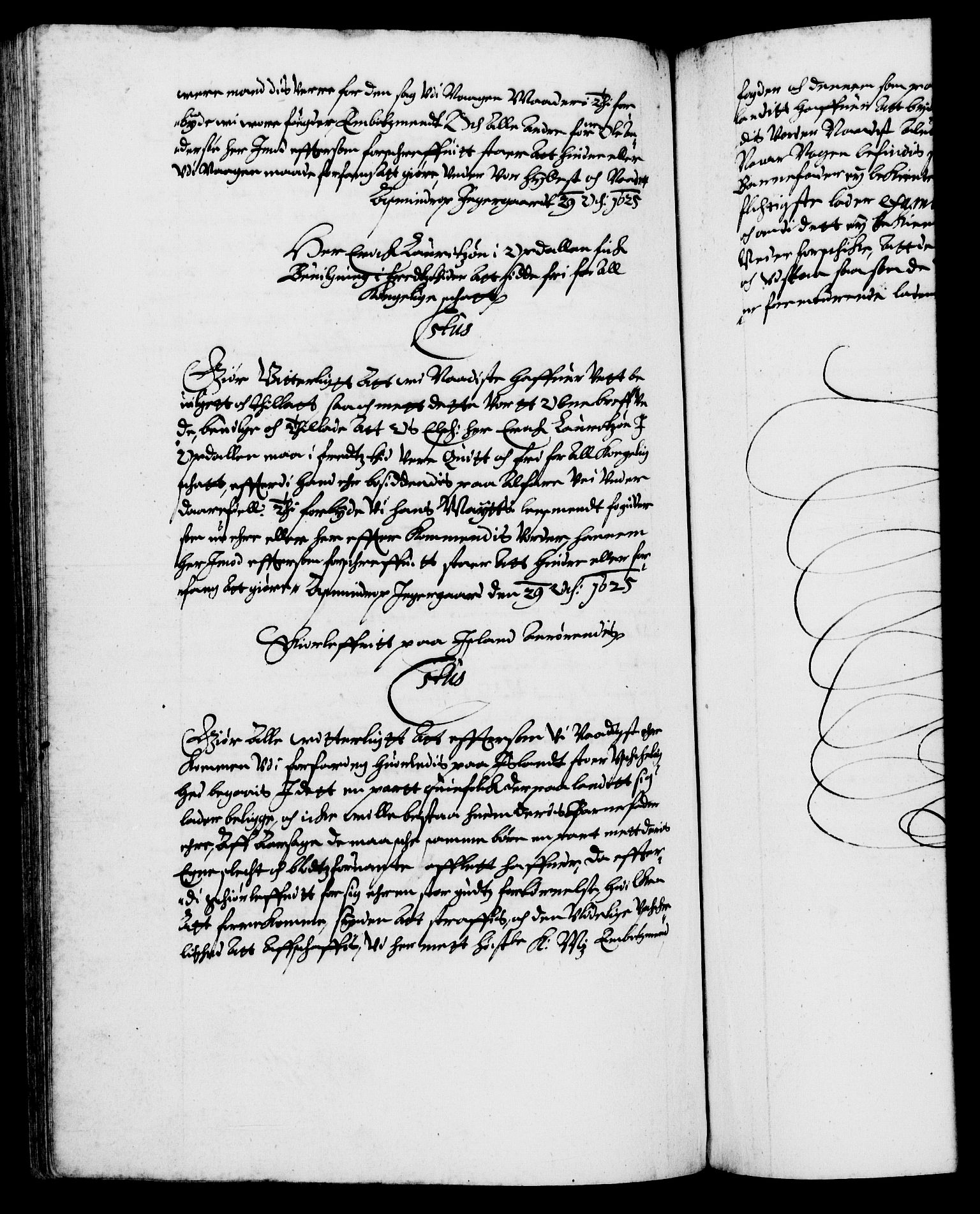 Danske Kanselli 1572-1799, AV/RA-EA-3023/F/Fc/Fca/Fcaa/L0004: Norske registre (mikrofilm), 1617-1630, p. 358b