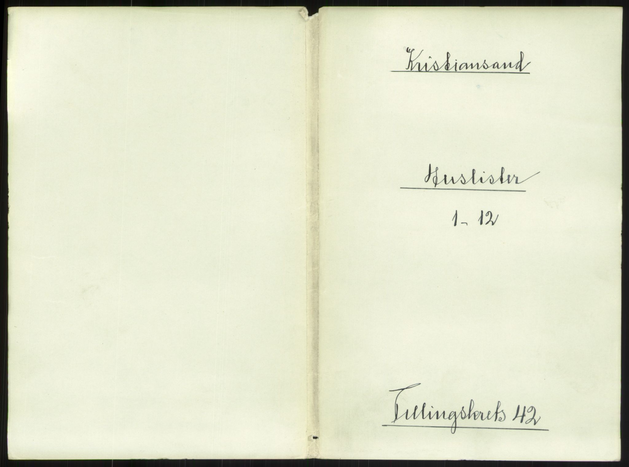 RA, 1891 census for 1001 Kristiansand, 1891, p. 2280