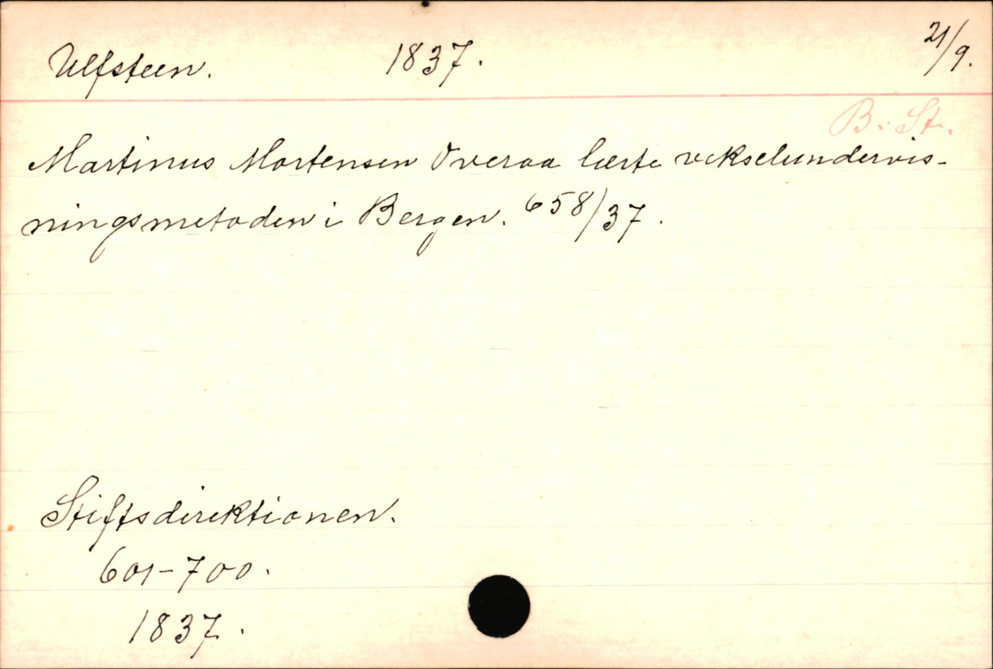 Haugen, Johannes - lærer, AV/SAB-SAB/PA-0036/01/L0001: Om klokkere og lærere, 1521-1904, p. 10641