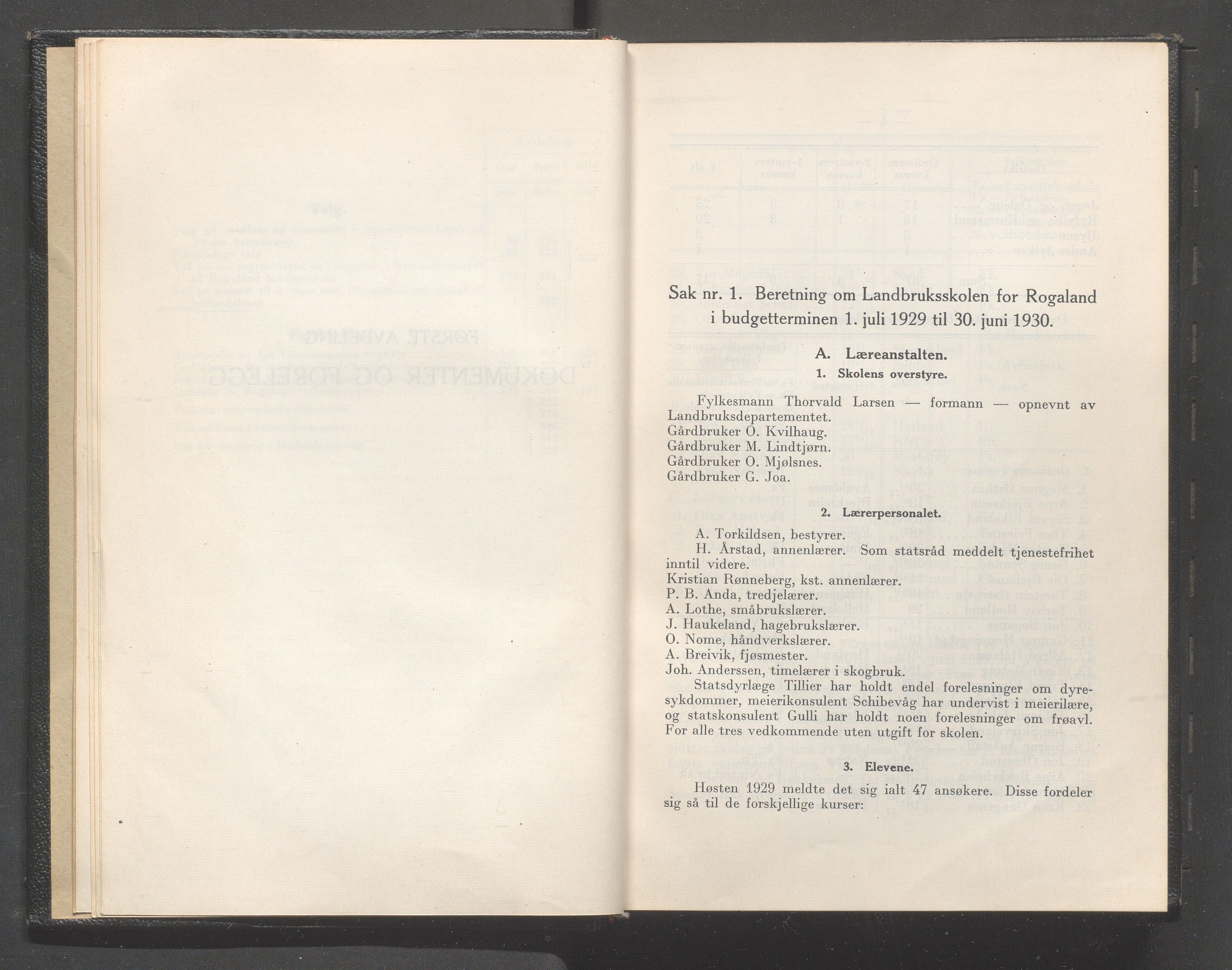 Rogaland fylkeskommune - Fylkesrådmannen , IKAR/A-900/A/Aa/Aaa/L0050: Møtebok , 1931, p. 2-3