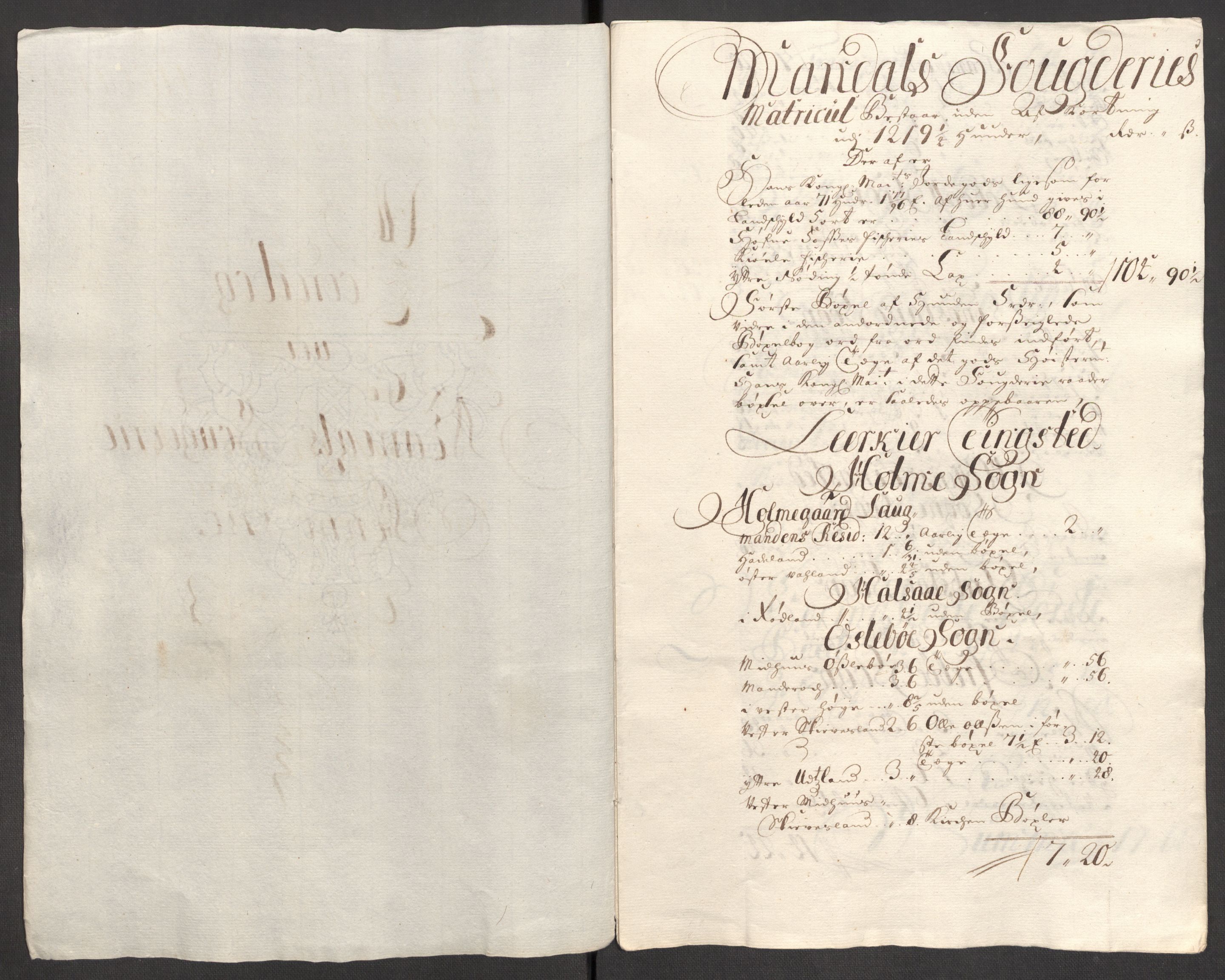 Rentekammeret inntil 1814, Reviderte regnskaper, Fogderegnskap, RA/EA-4092/R43/L2553: Fogderegnskap Lista og Mandal, 1710, p. 40