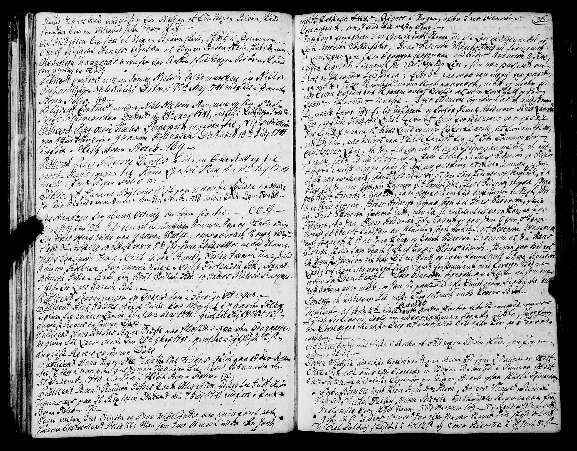 Romsdal sorenskriveri, AV/SAT-A-4149/1/1/1A/L0012: Tingbok, 1740-1749, p. 35b-36a