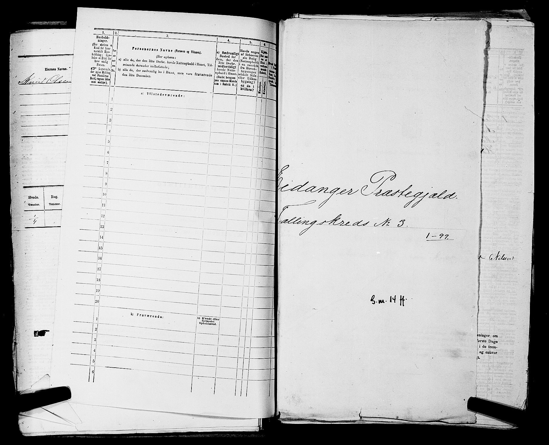 SAKO, 1875 census for 0813P Eidanger, 1875, p. 477