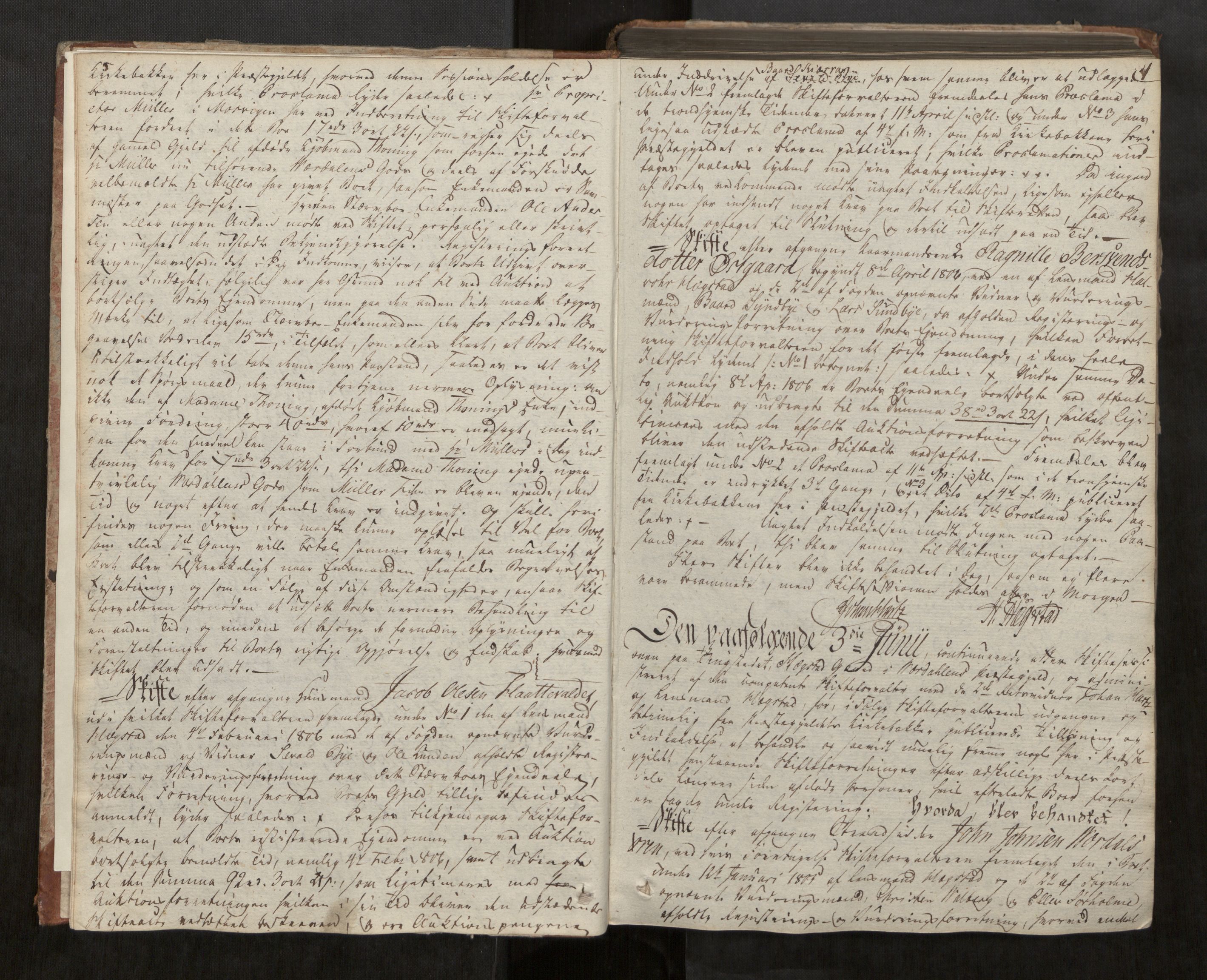 Stjør- og Verdal sorenskriveri, AV/SAT-A-4167/1/3/3A/L0023: Skifteprotokoll 18, 1807-1808, p. 4