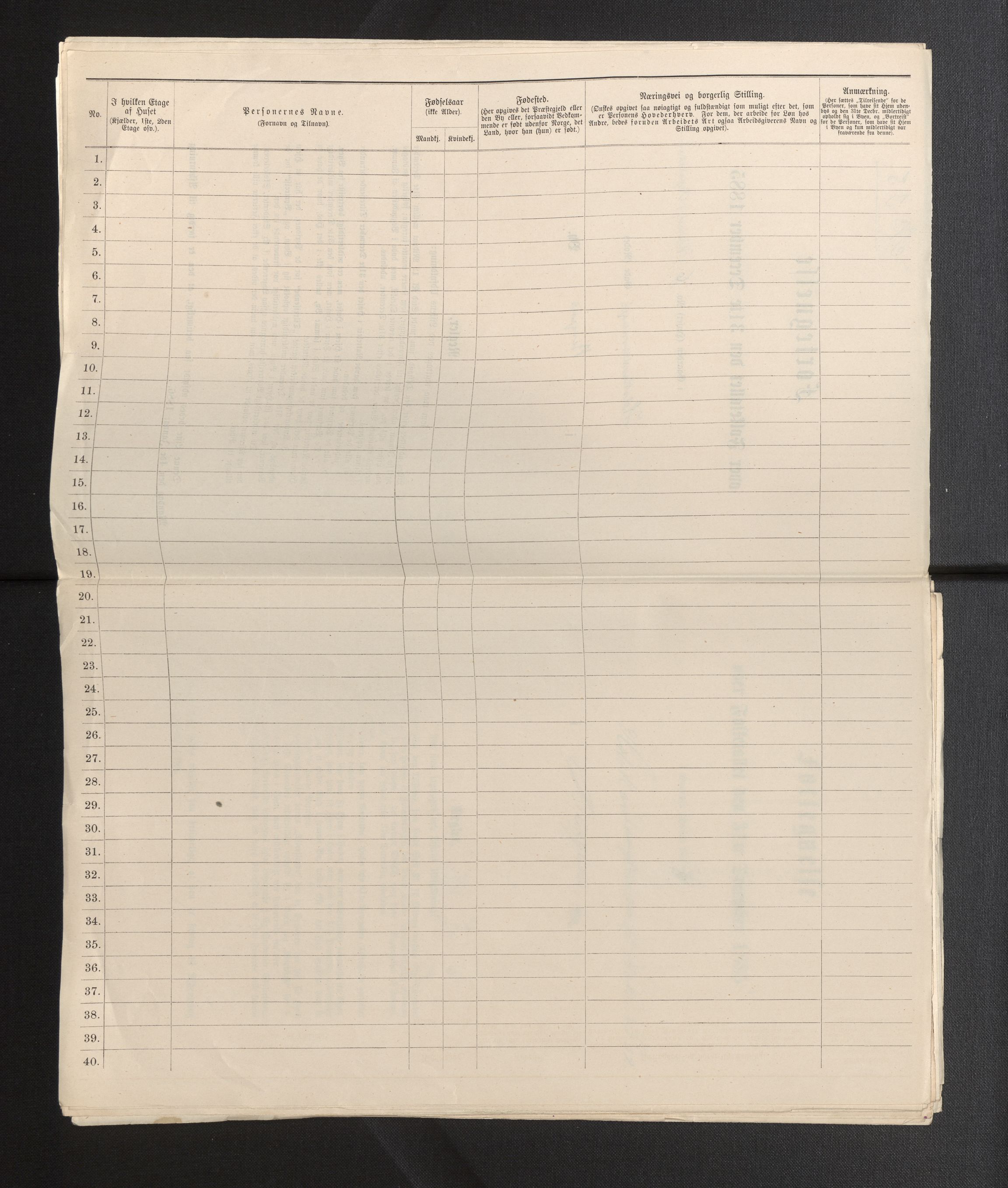 SAB, 1885 census for 1301 Bergen, 1885, p. 1846