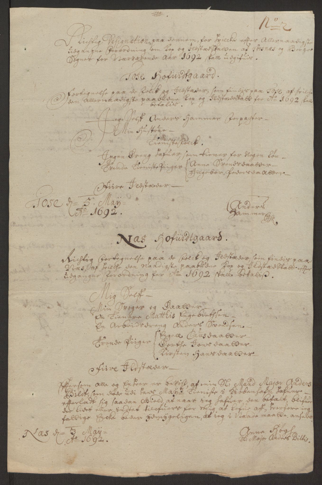 Rentekammeret inntil 1814, Reviderte regnskaper, Fogderegnskap, AV/RA-EA-4092/R03/L0120: Fogderegnskap Onsøy, Tune, Veme og Åbygge fogderi, 1692-1693, p. 173