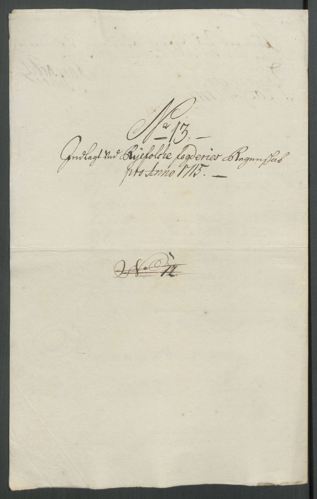 Rentekammeret inntil 1814, Reviderte regnskaper, Fogderegnskap, AV/RA-EA-4092/R47/L2868: Fogderegnskap Ryfylke, 1715, p. 206