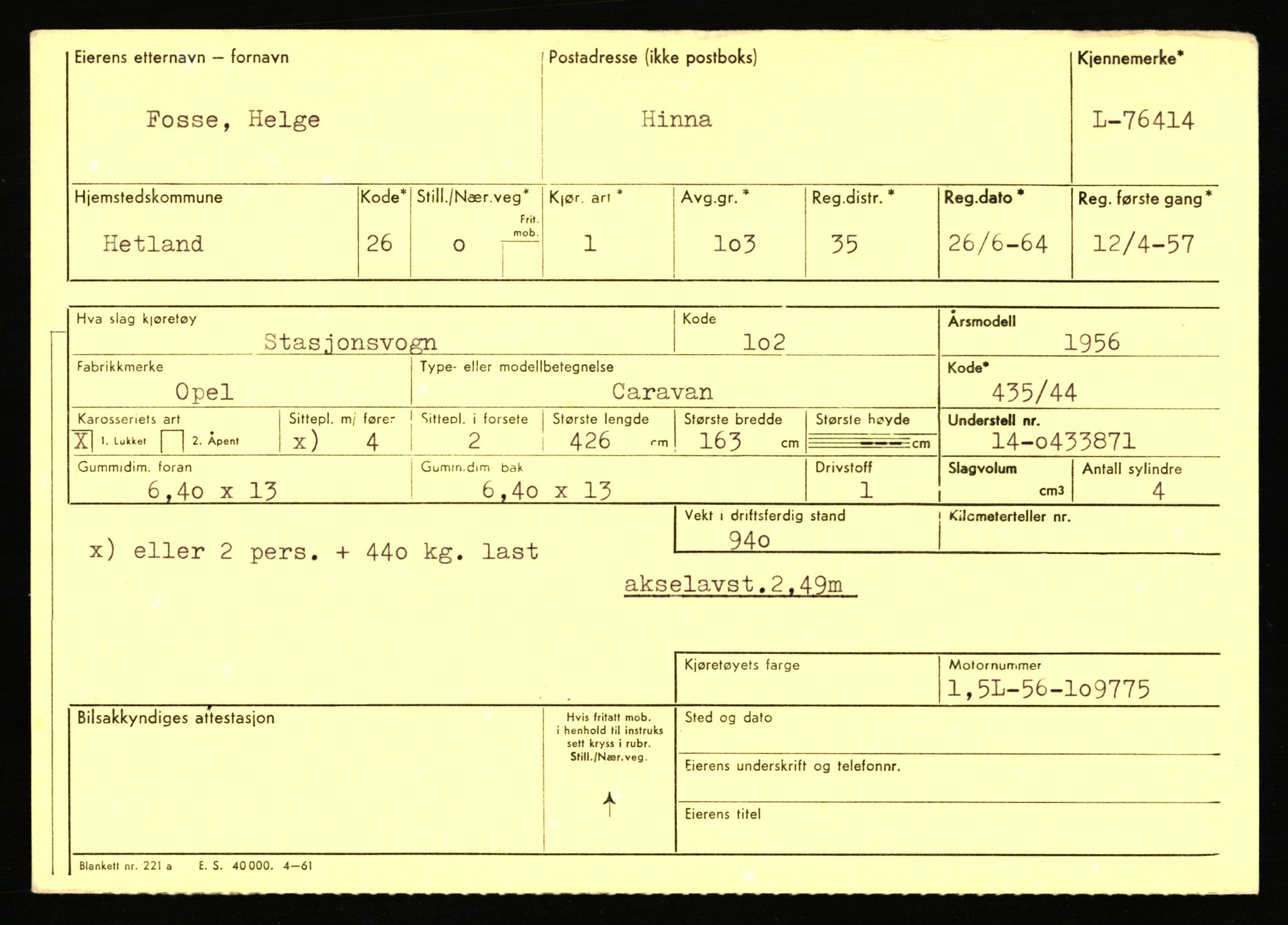 Stavanger trafikkstasjon, AV/SAST-A-101942/0/F/L0068: L-75000 - L-76799, 1930-1971, p. 1729