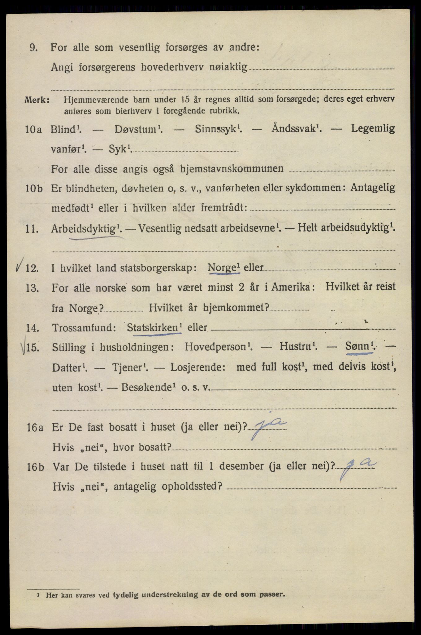 SAO, 1920 census for Kristiania, 1920, p. 391044