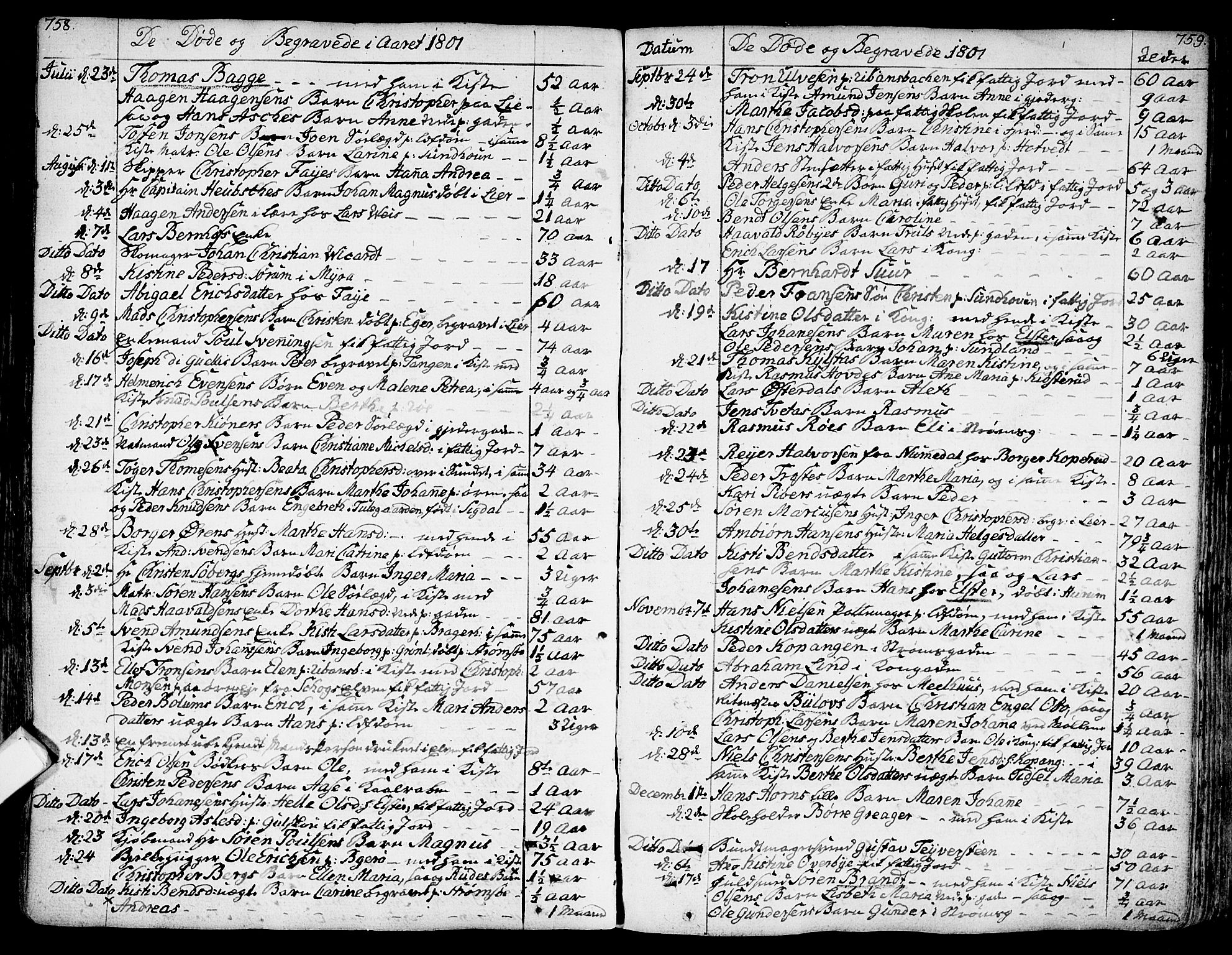 Bragernes kirkebøker, SAKO/A-6/F/Fa/L0006a: Parish register (official) no. I 6, 1782-1814, p. 758-759