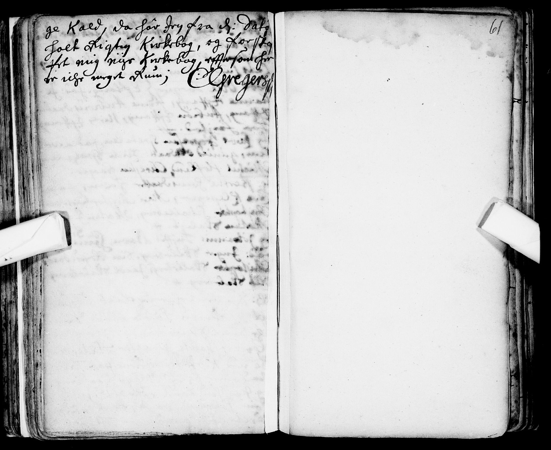 Tjølling kirkebøker, SAKO/A-60/F/Fa/L0001: Parish register (official) no. 1, 1670-1716, p. 61