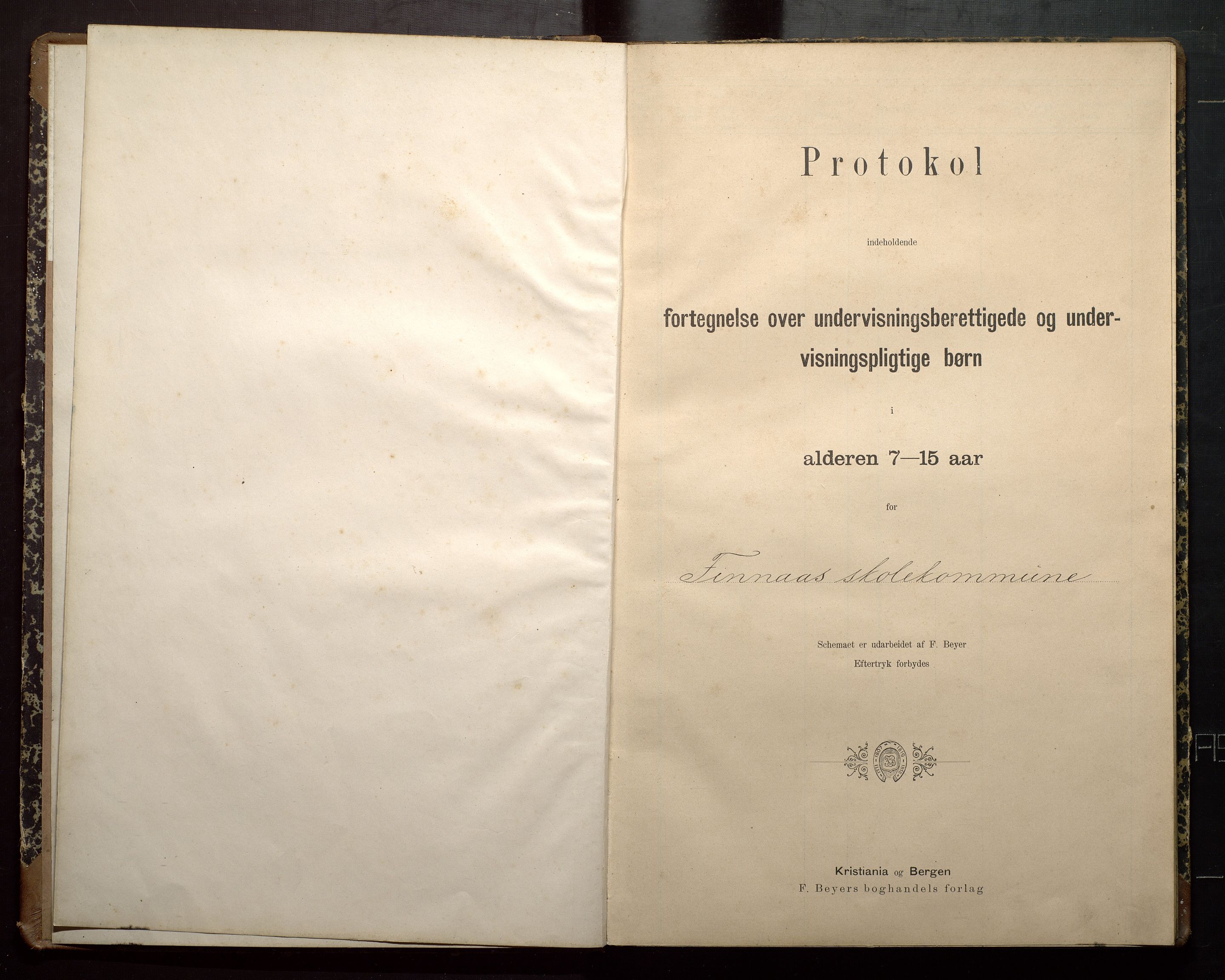 Finnaas kommune. Skulestyret, IKAH/1218a-211/F/Fa/L0001: Barnelister, 1893, p. 4