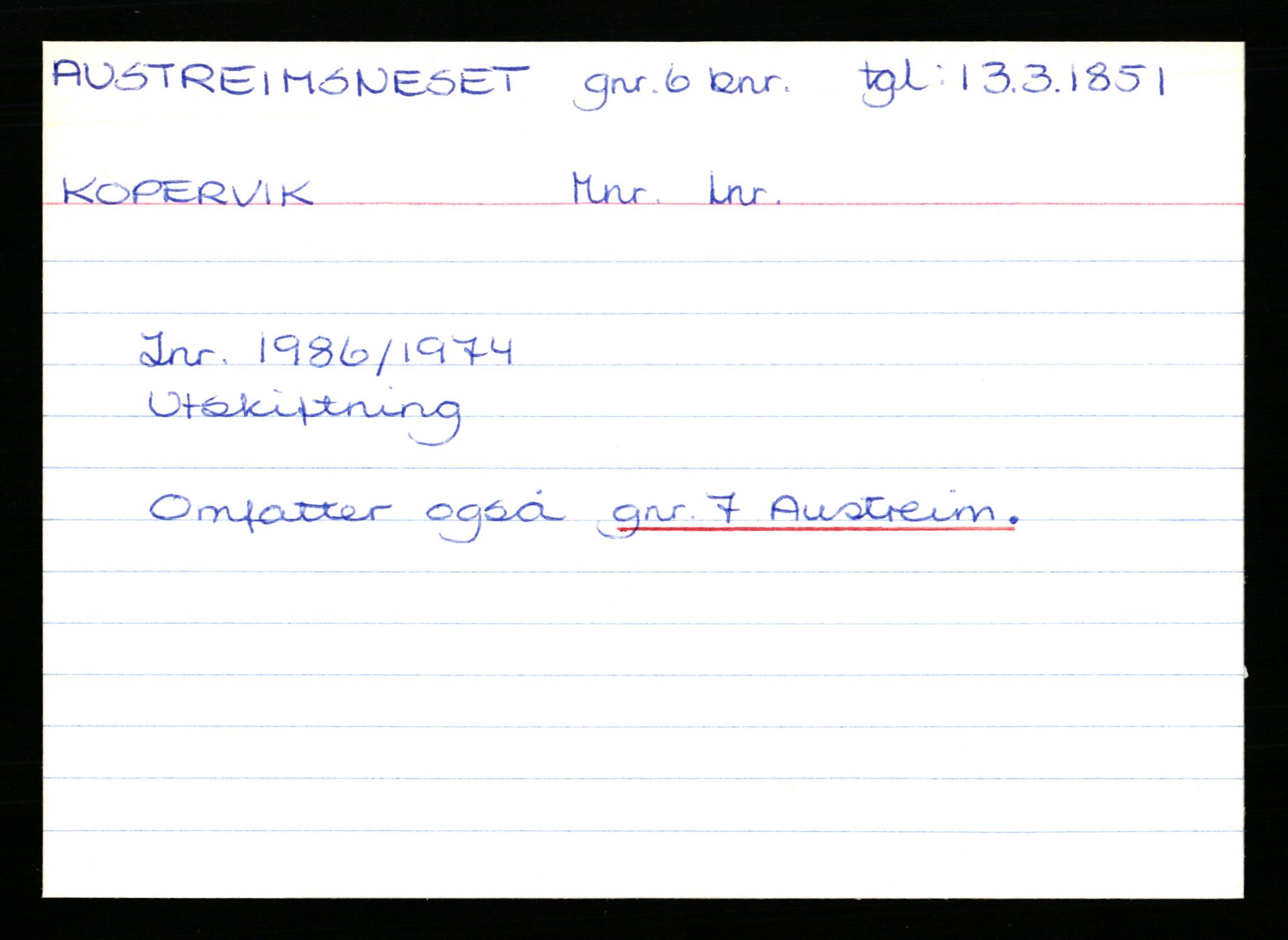 Statsarkivet i Stavanger, AV/SAST-A-101971/03/Y/Yk/L0002: Registerkort sortert etter gårdsnavn: Auglend - Bakkevik, 1750-1930, p. 420