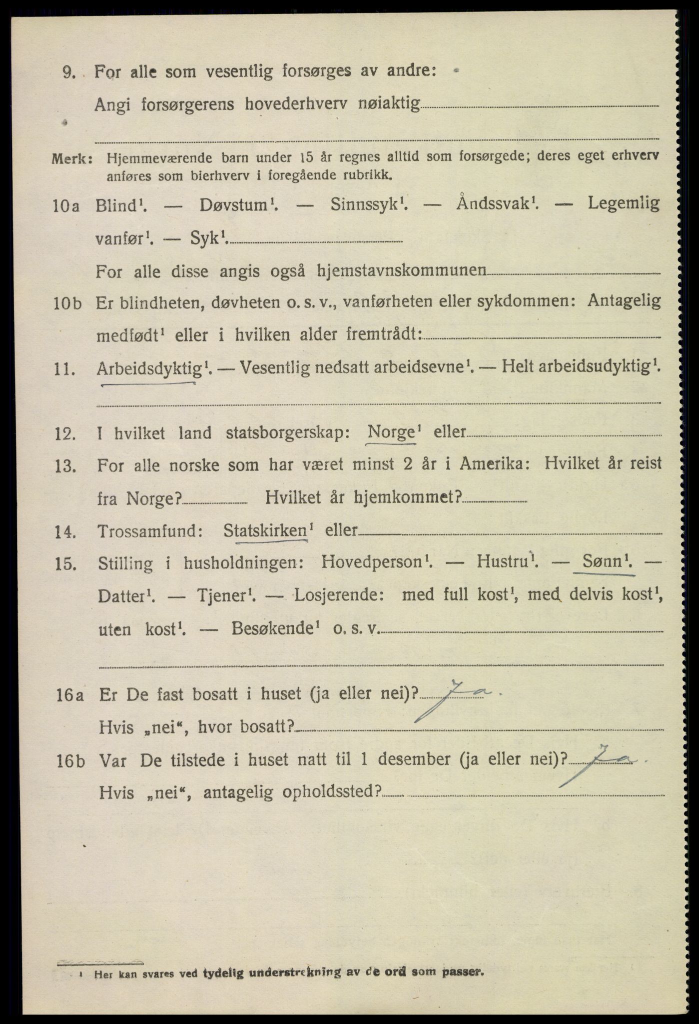 SAKO, 1920 census for Fredriksvern, 1920, p. 584