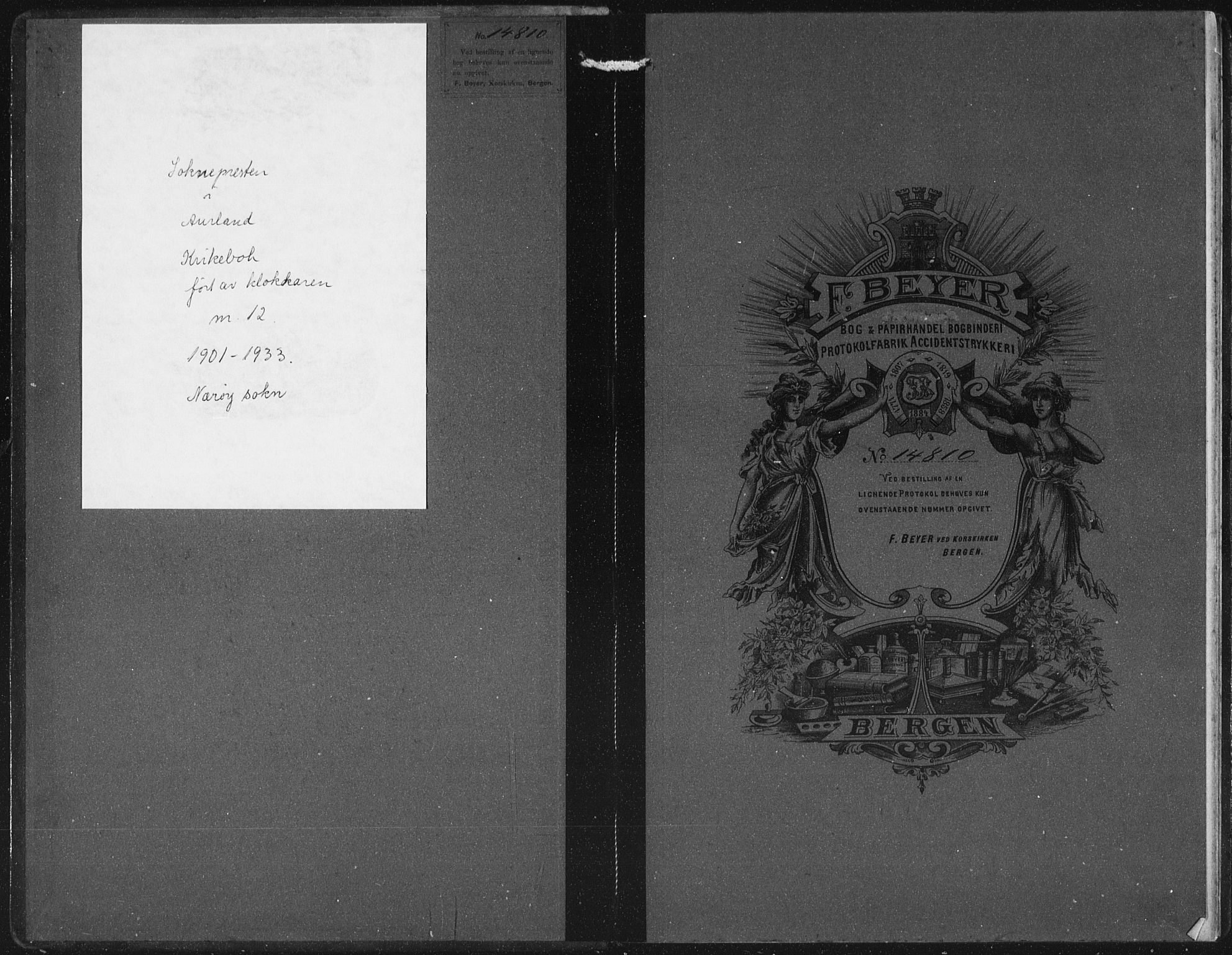 Aurland sokneprestembete, AV/SAB-A-99937/H/Hb/Hbc/L0003: Parish register (copy) no. C 3, 1901-1933