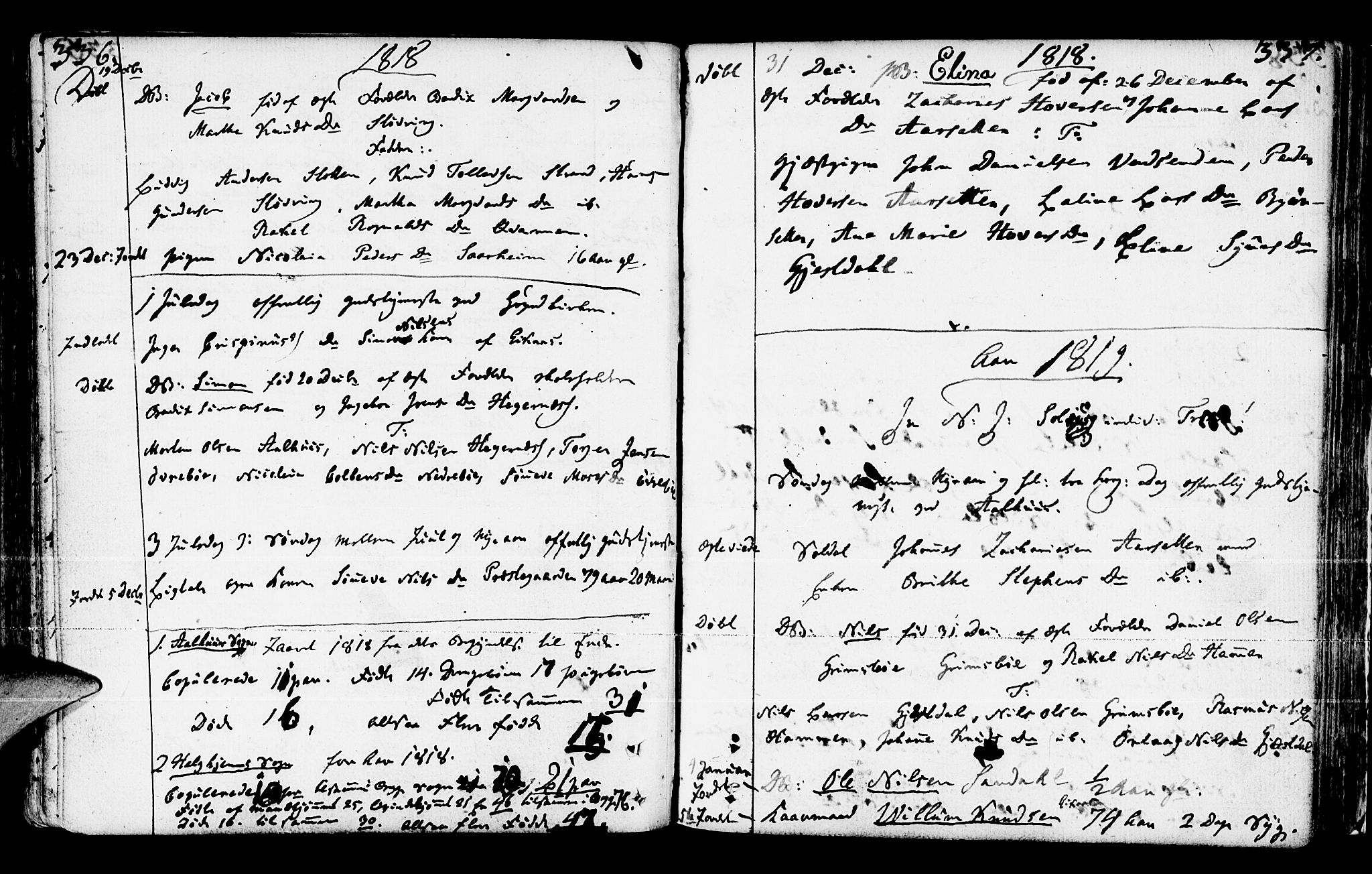 Jølster sokneprestembete, SAB/A-80701/H/Haa/Haaa/L0005: Parish register (official) no. A 5, 1790-1821, p. 336-337