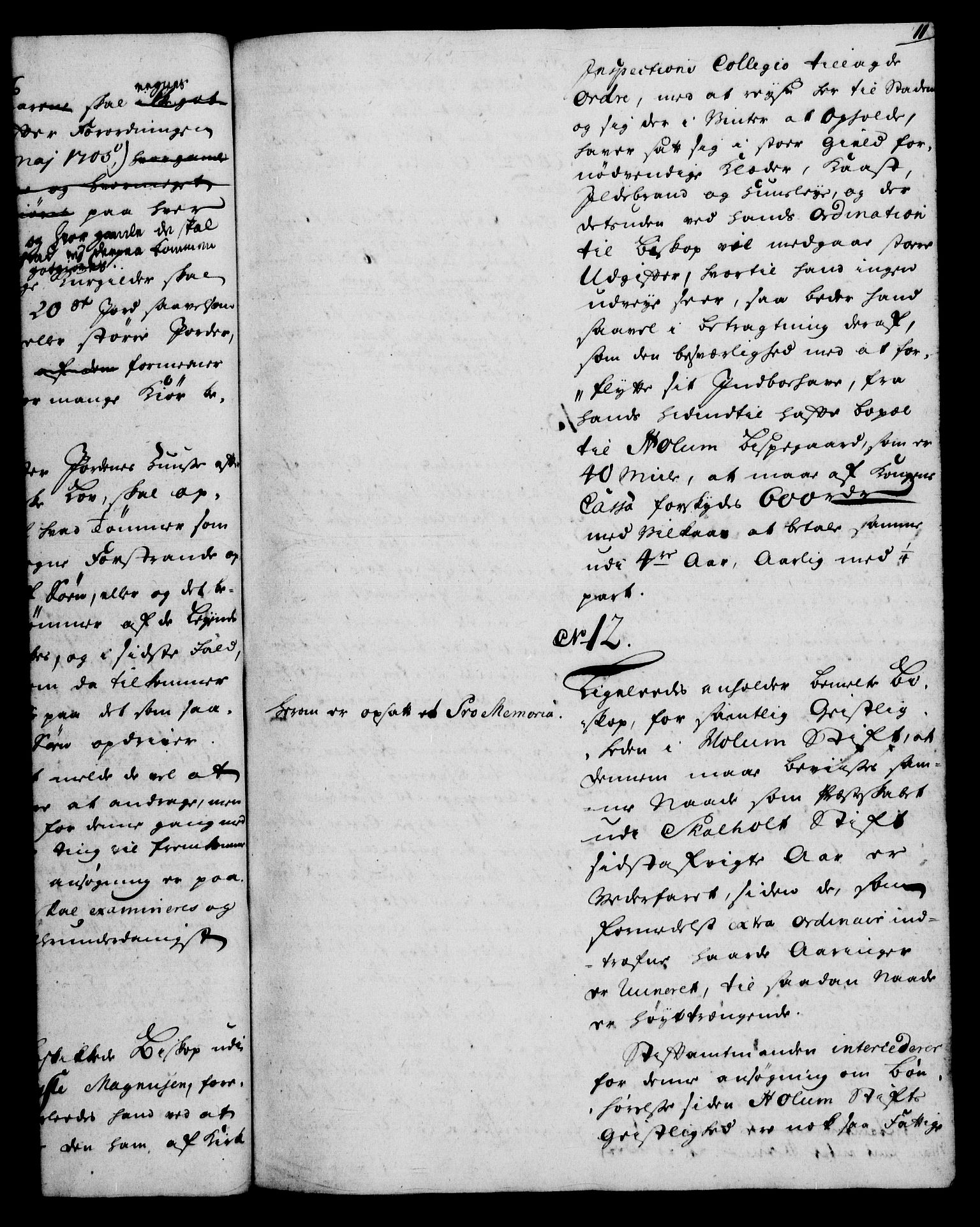 Rentekammeret, Kammerkanselliet, AV/RA-EA-3111/G/Gh/Gha/L0033: Norsk ekstraktmemorialprotokoll (merket RK 53.78), 1755-1756, p. 11