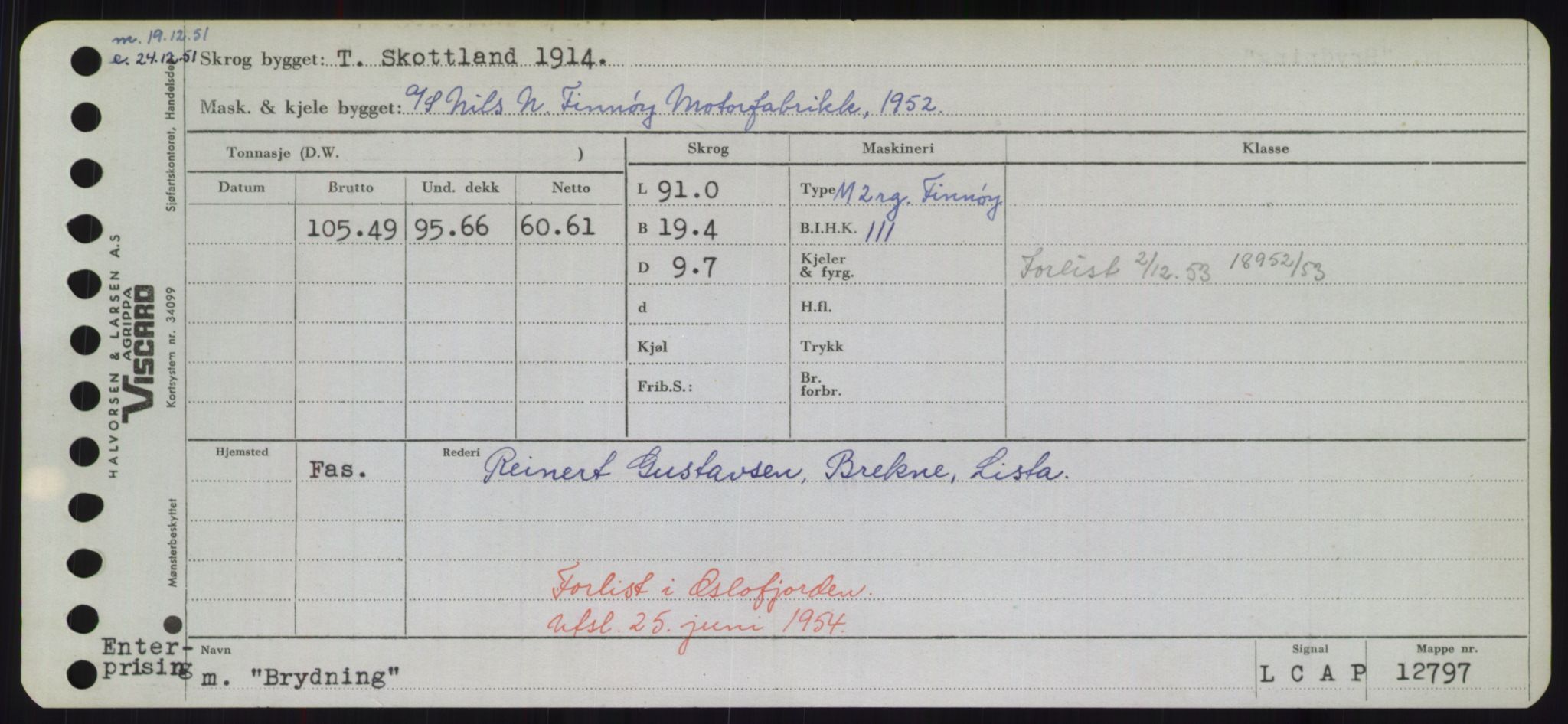 Sjøfartsdirektoratet med forløpere, Skipsmålingen, RA/S-1627/H/Hd/L0005: Fartøy, Br-Byg, p. 455