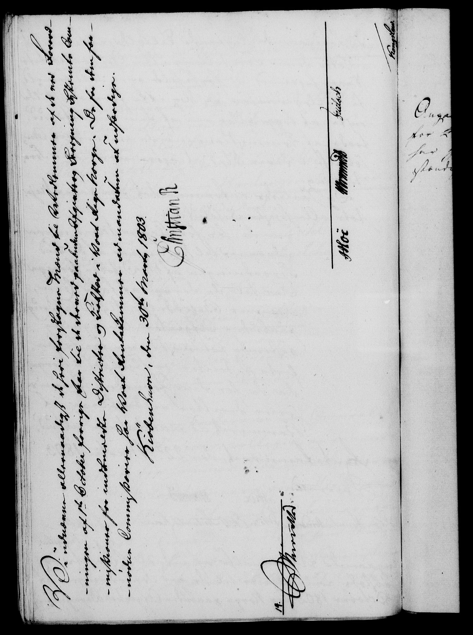 Rentekammeret, Kammerkanselliet, RA/EA-3111/G/Gf/Gfa/L0085: Norsk relasjons- og resolusjonsprotokoll (merket RK 52.85), 1803, p. 340