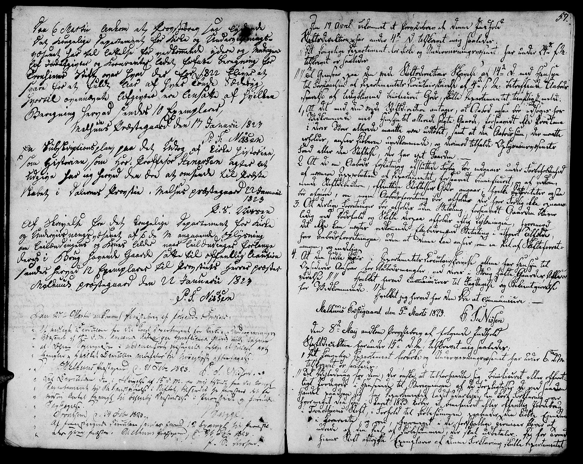 Ministerialprotokoller, klokkerbøker og fødselsregistre - Sør-Trøndelag, SAT/A-1456/685/L0953: Parish register (official) no. 685A02, 1805-1816, p. 57