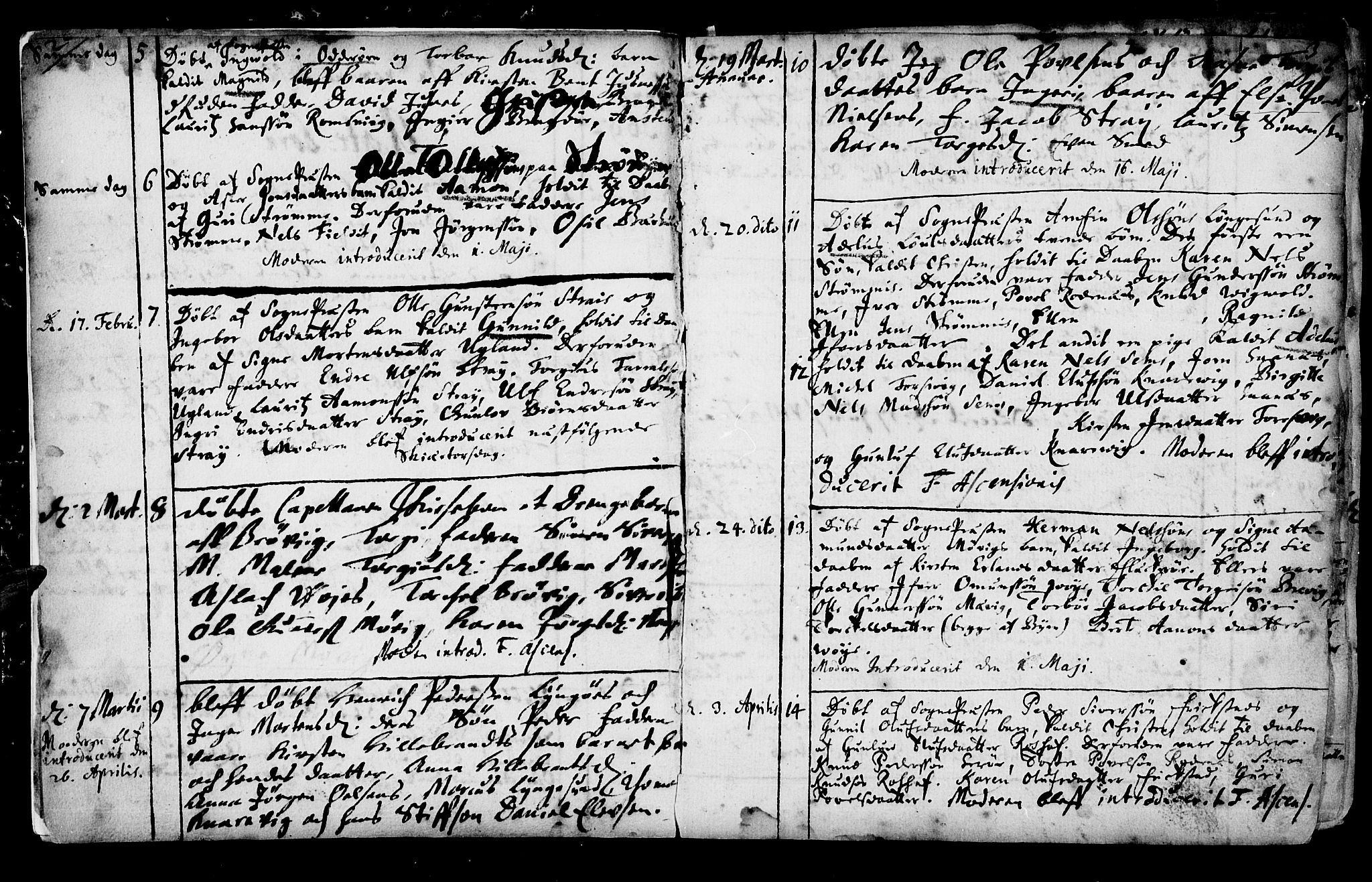 Oddernes sokneprestkontor, SAK/1111-0033/F/Fa/Faa/L0001: Parish register (official) no. A 1, 1692-1718, p. 2-3
