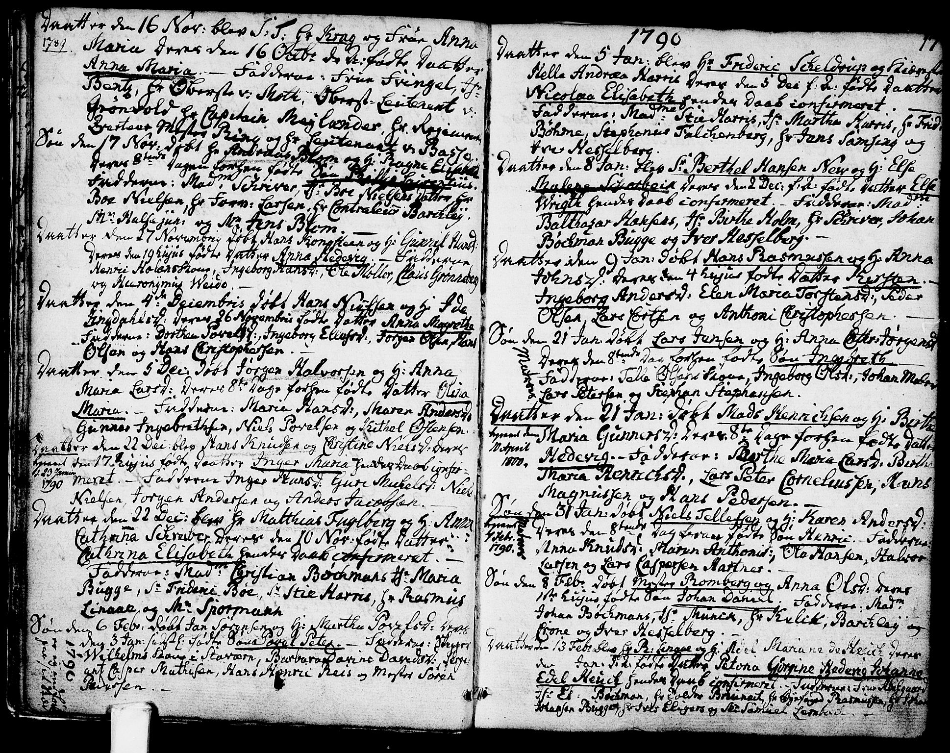 Larvik kirkebøker, AV/SAKO-A-352/G/Ga/L0001: Parish register (copy) no. I 1, 1785-1807, p. 17