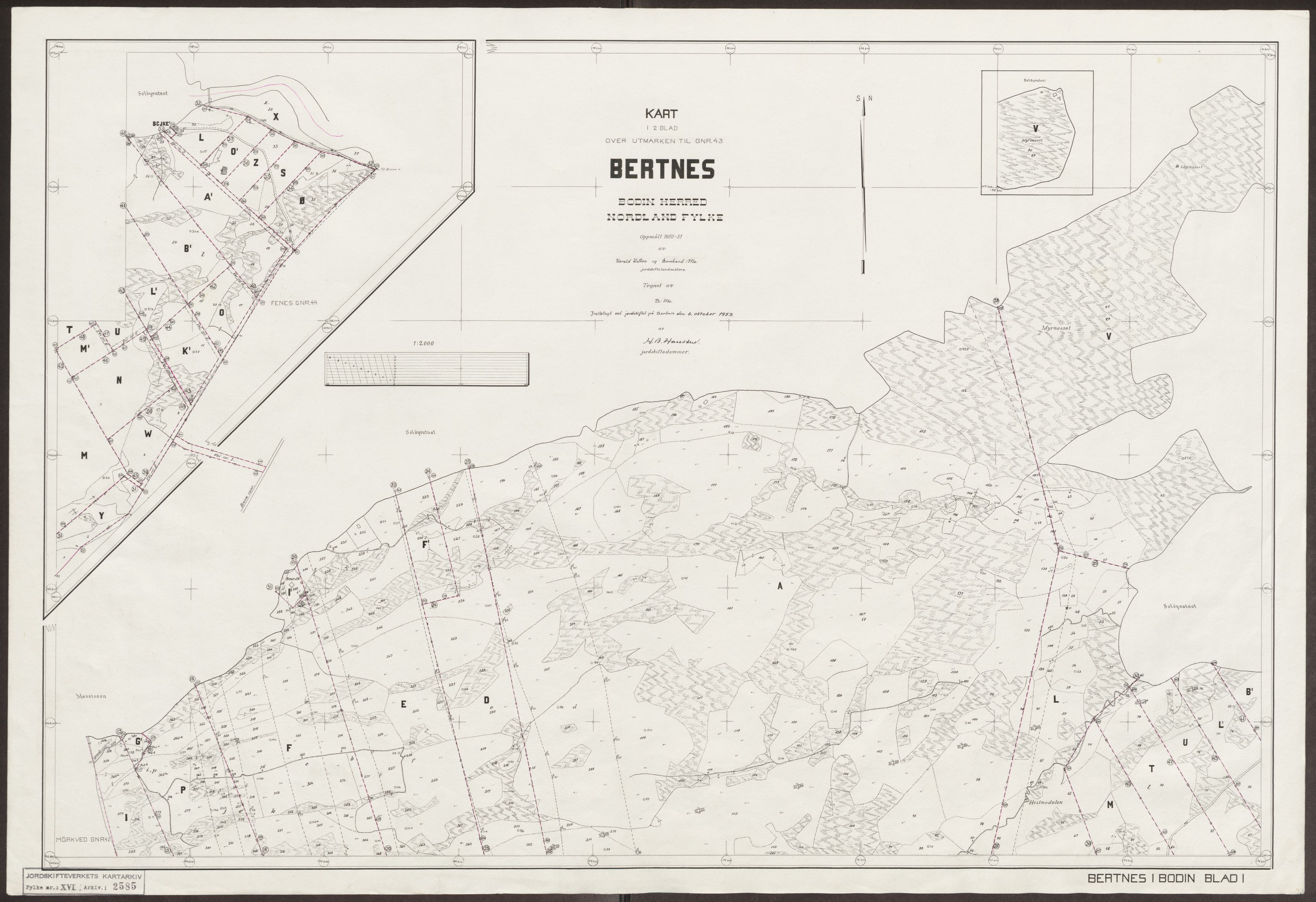 Jordskifteverkets kartarkiv, AV/RA-S-3929/T, 1859-1988, p. 3300