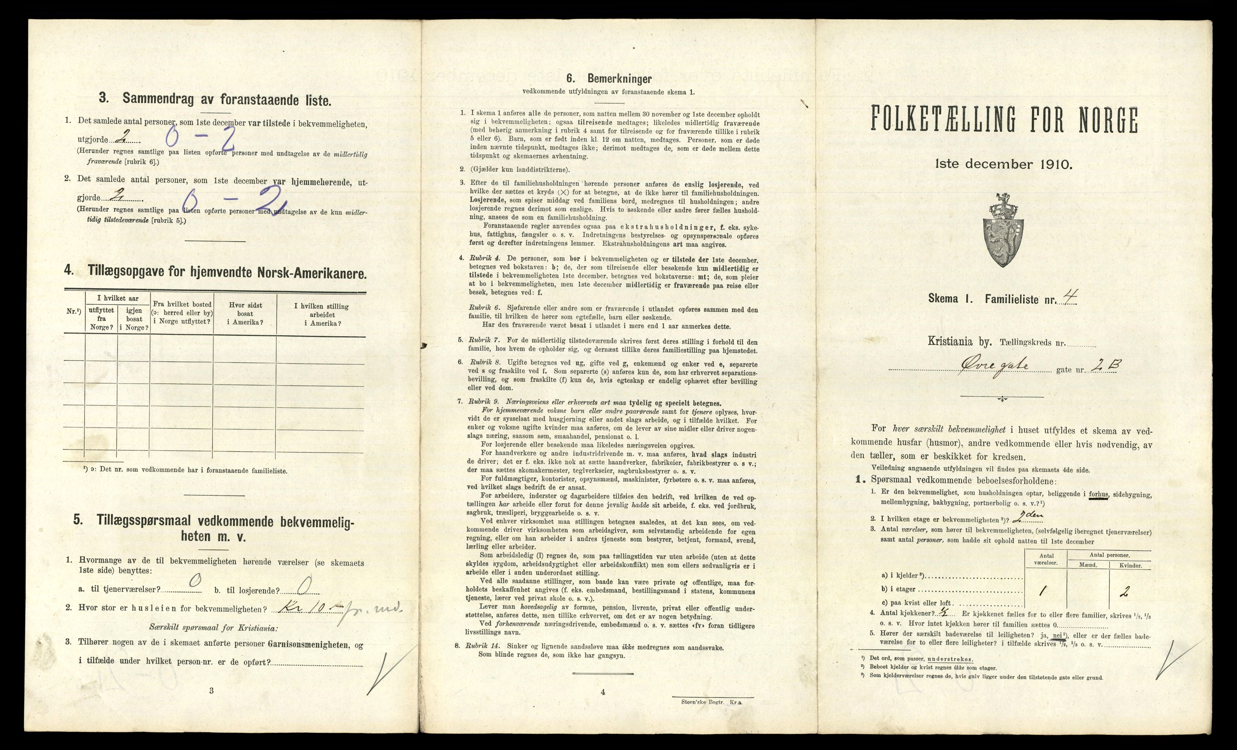 RA, 1910 census for Kristiania, 1910, p. 124801