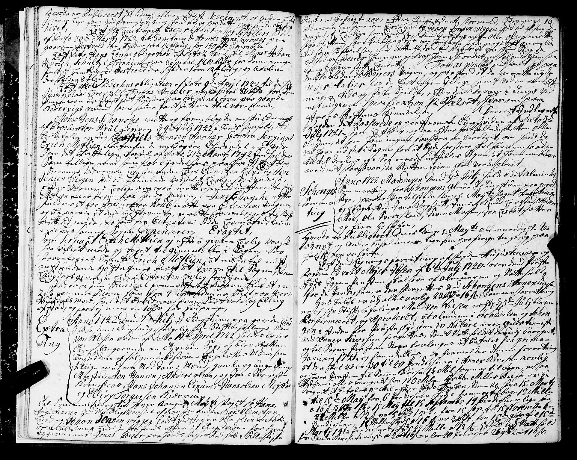 Strinda og Selbu sorenskriveri, AV/SAT-A-0015/1/1A/L0010: Tingbok 9, 1742-1747, p. 15b-16a